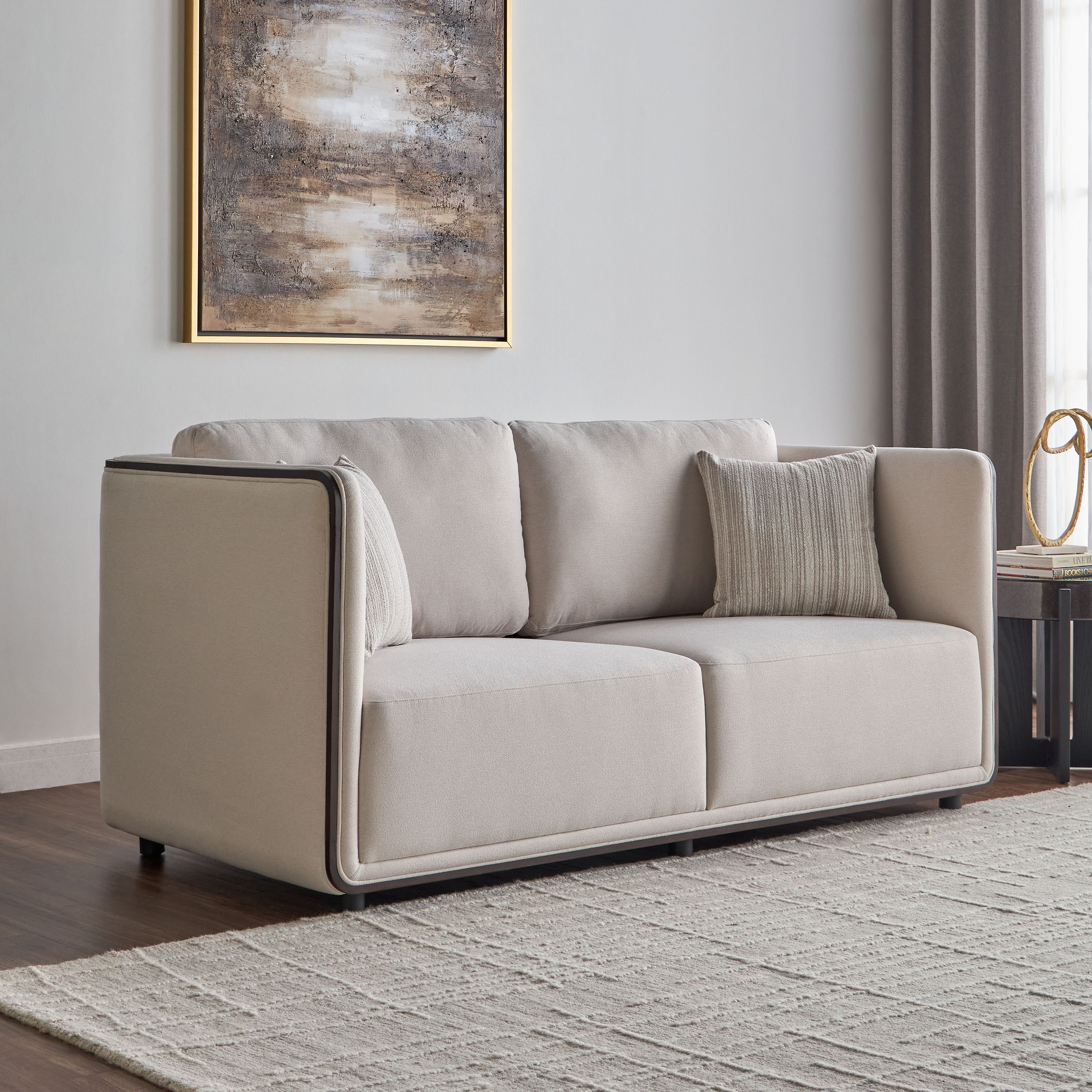 Fabian 2-Seater Fabric Sofa