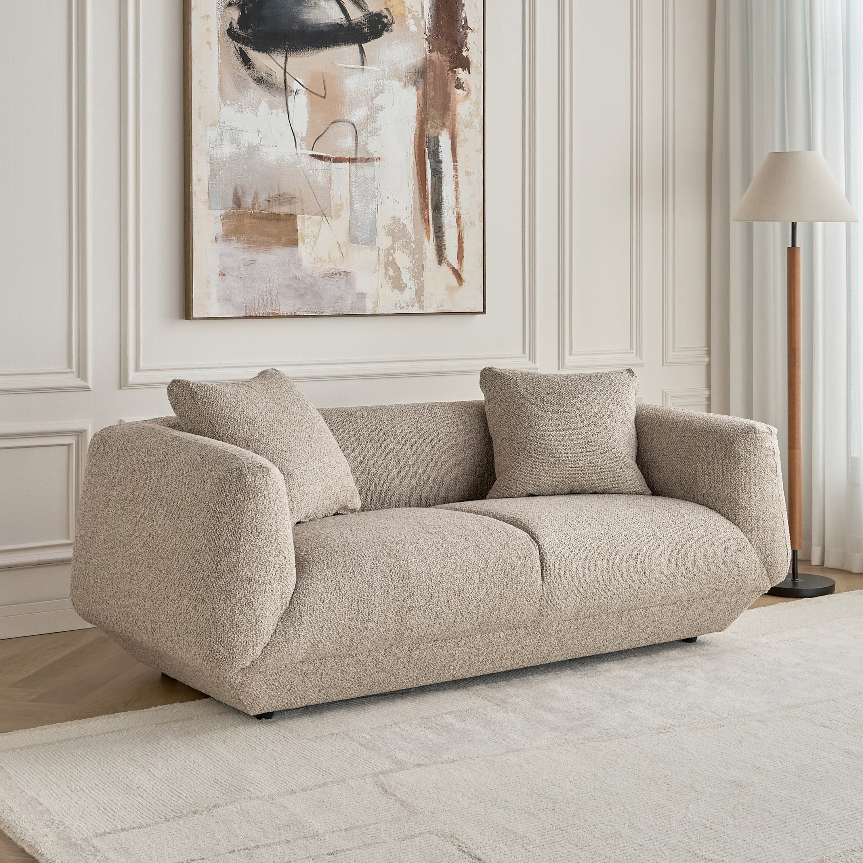 Daryl 2-Seater Fabric Sofa