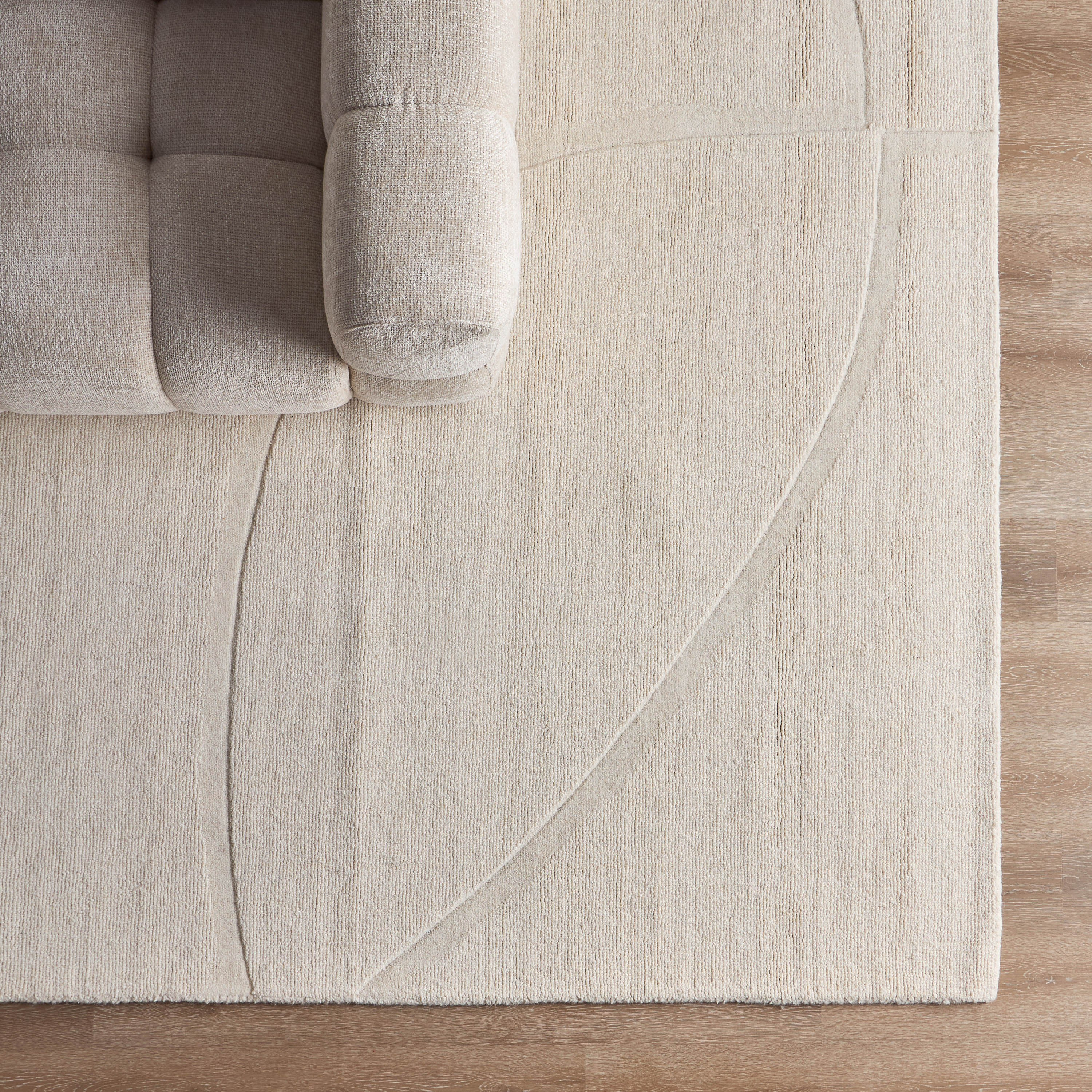 سجادة صوف مصنوعة يدويًا - لوريلي - 200x290 سم-household-rugsandcarpets-rugs-image-1