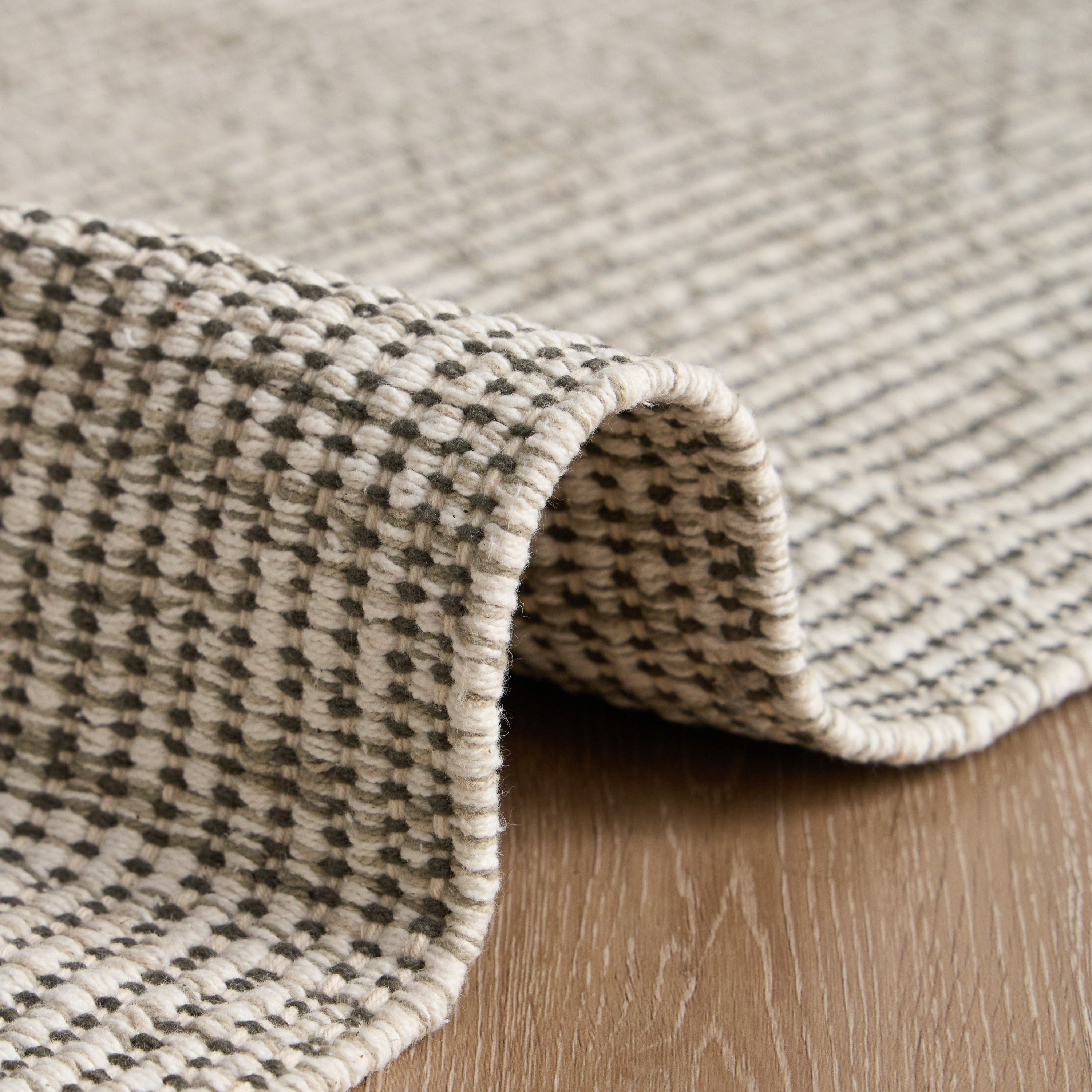 سجادة دوري قطن محاكة يدويّاً - إيرين - 90x150 سم-household-rugsandcarpets-rugs-image-4