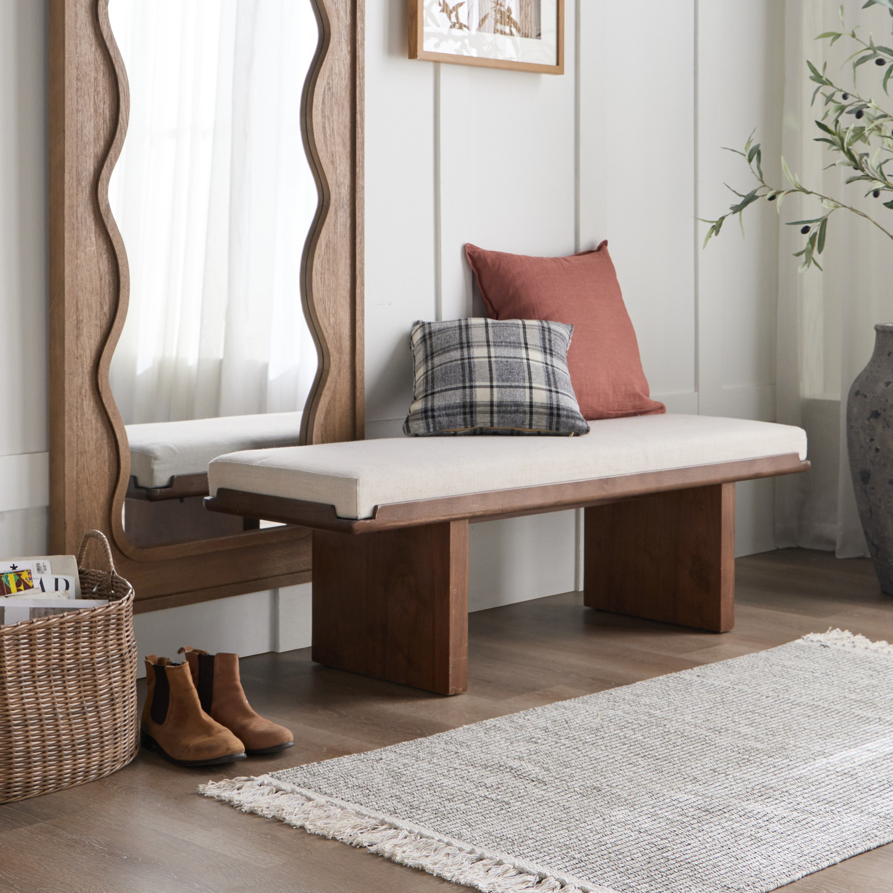 سجادة دوري قطن محاكة يدويّاً - إيرين - 90x150 سم-household-rugsandcarpets-rugs-image-5