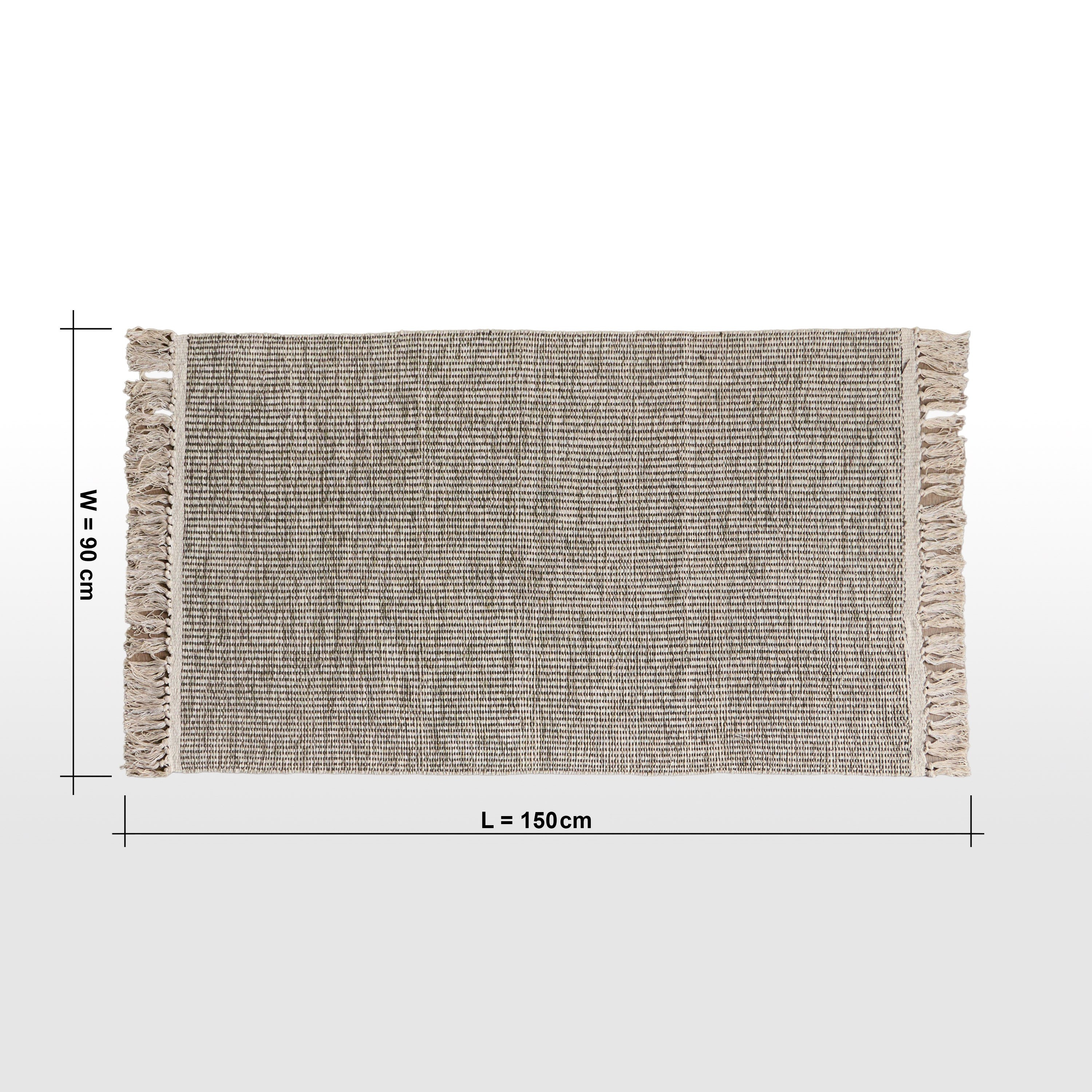 سجادة دوري قطن محاكة يدويّاً - إيرين - 90x150 سم-household-rugsandcarpets-rugs-image-6