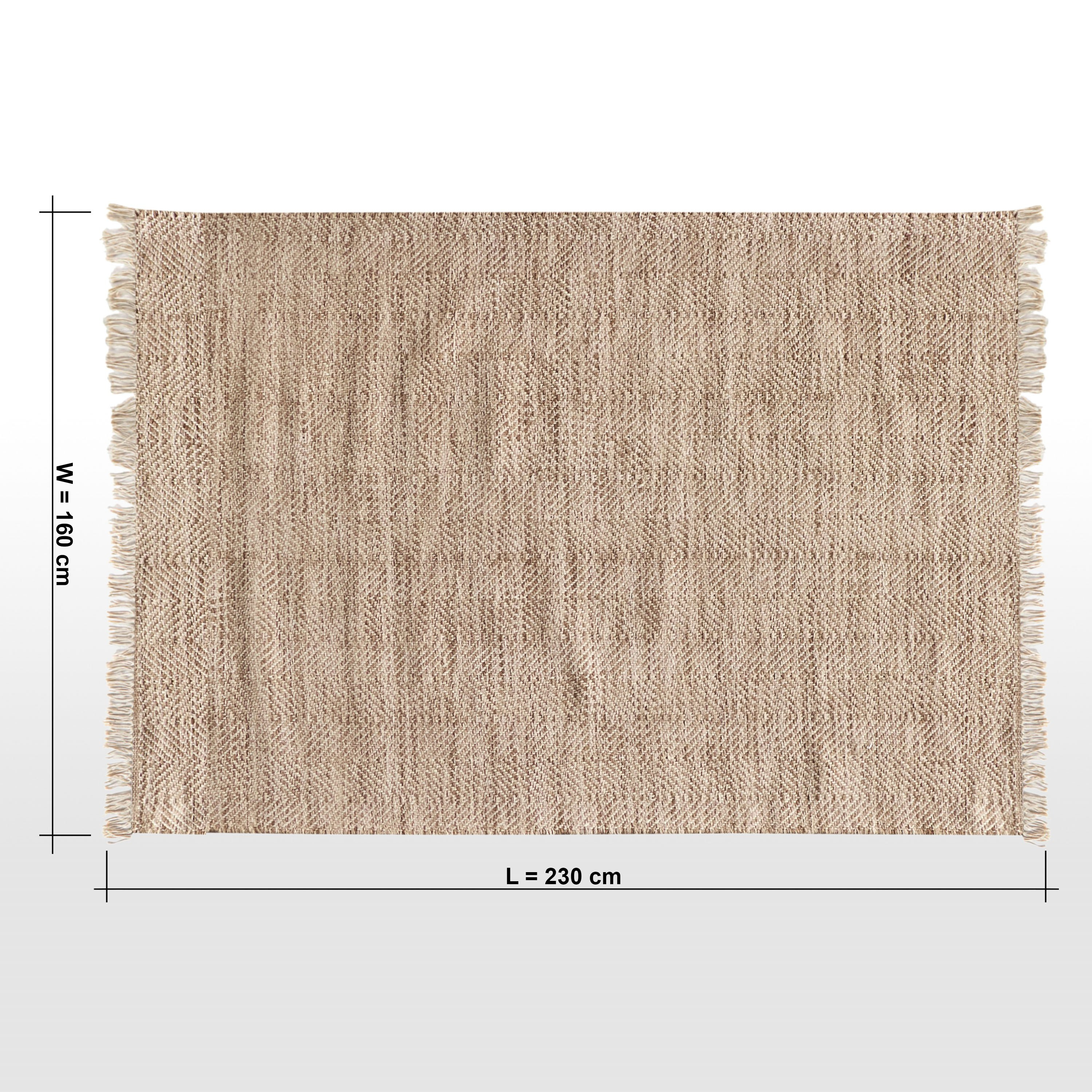 Prato Handmade Woollen Rug - 160x230 cm-household-rugsandcarpets-rugs-image-6