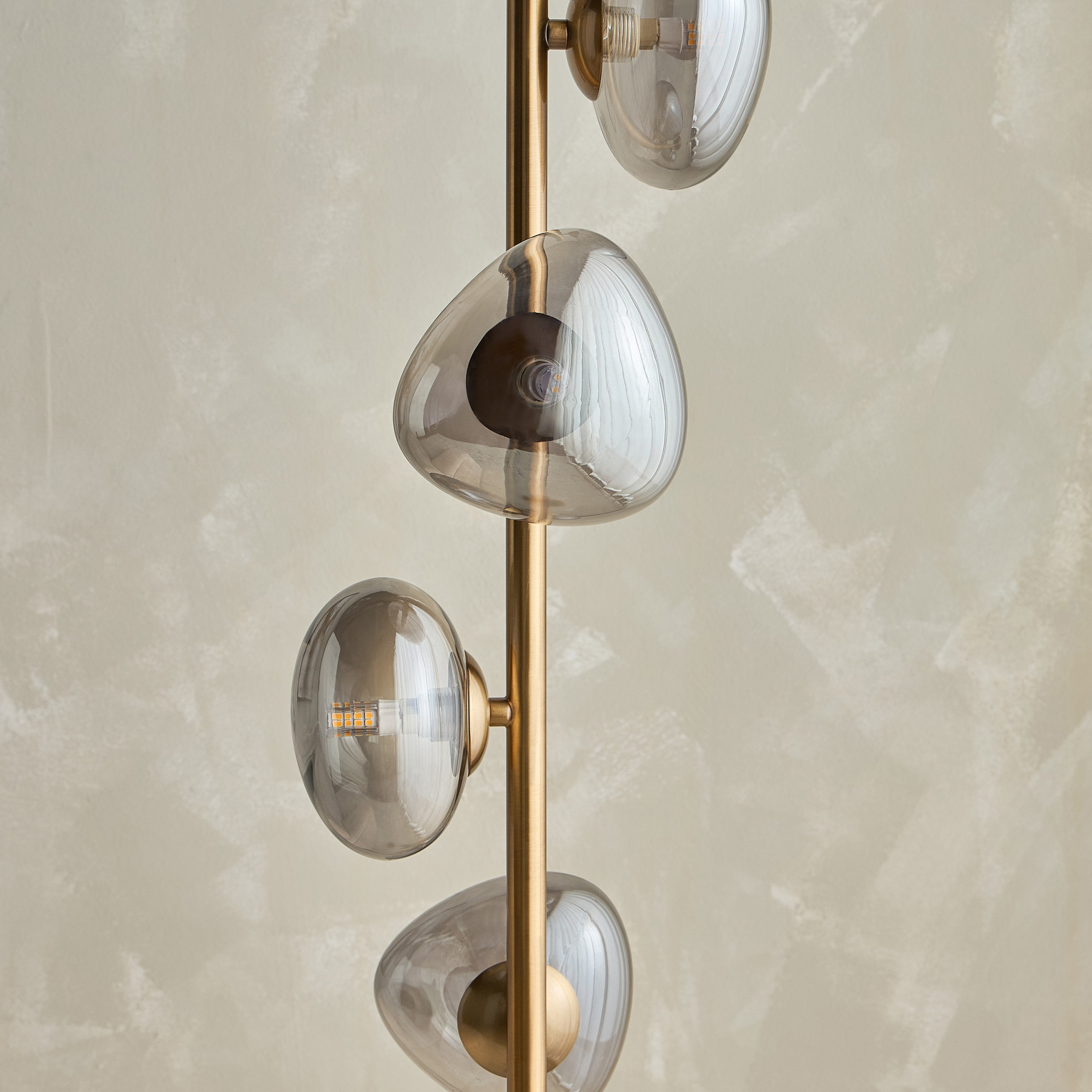 Zachary Glass Floor Lamp - 145 cm-household-lighting-floorlamps-image-3