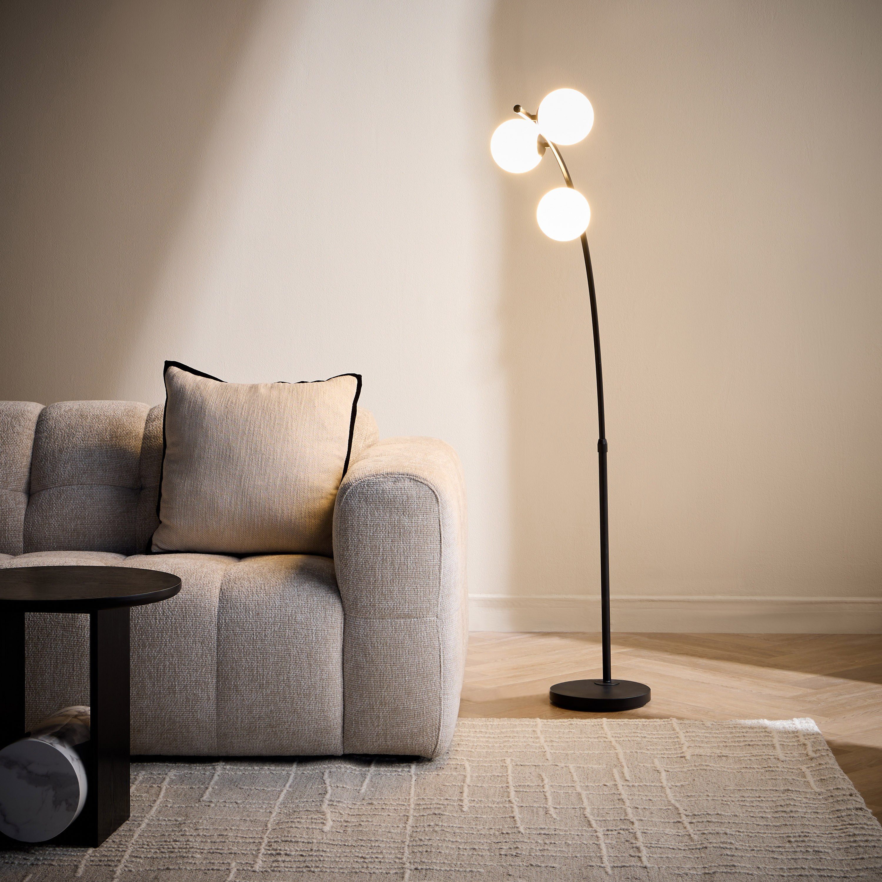 مصباح أرضية زجاج - تايلر - 154 سم-household-lighting-floorlamps-image-5