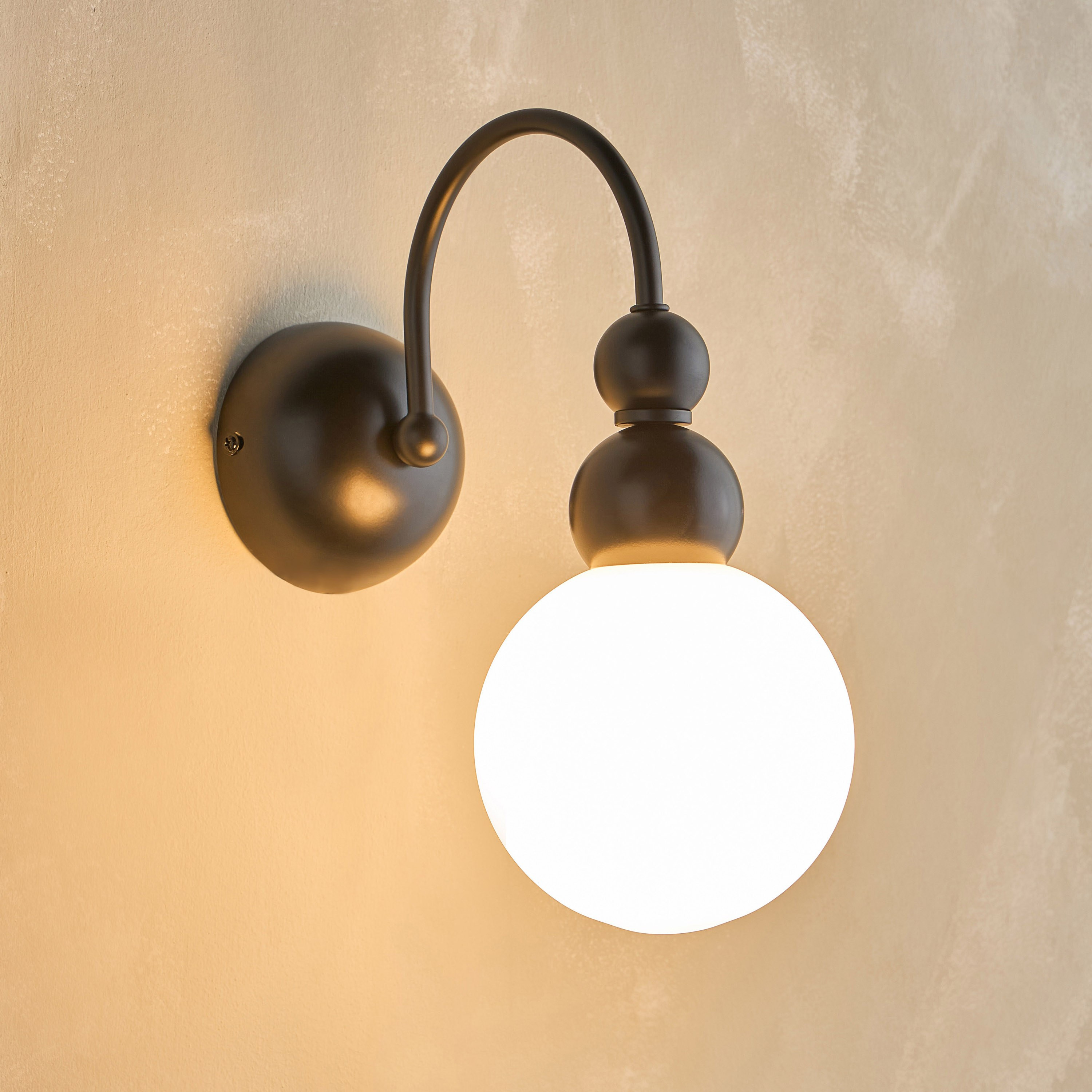 Victoria Glass Wall Lamp-household-lighting-walllamps-image-2