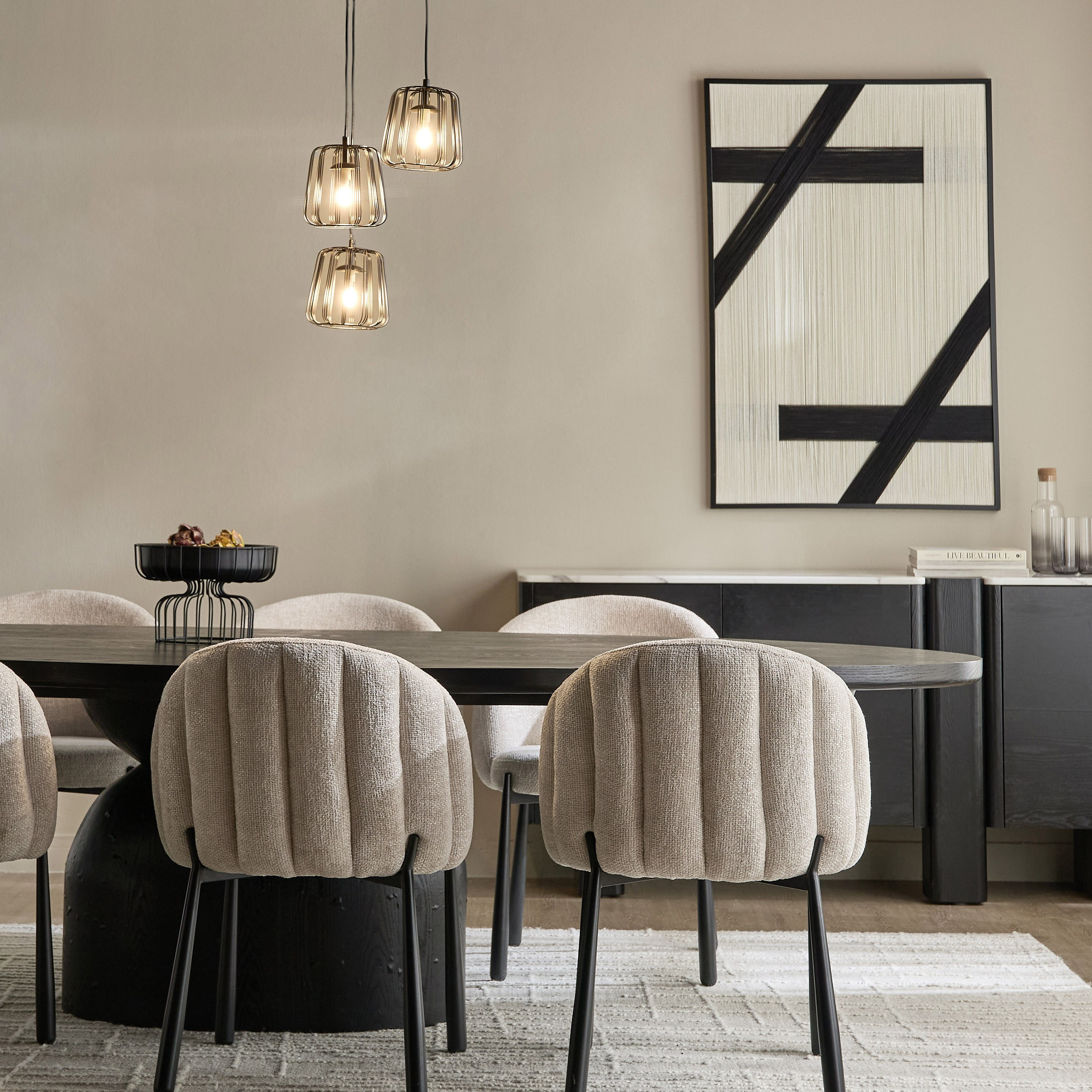 مصباح سقف معدن بـ3 لمبات - فالكيري-household-lighting-ceilinglamps-clusters-image-4