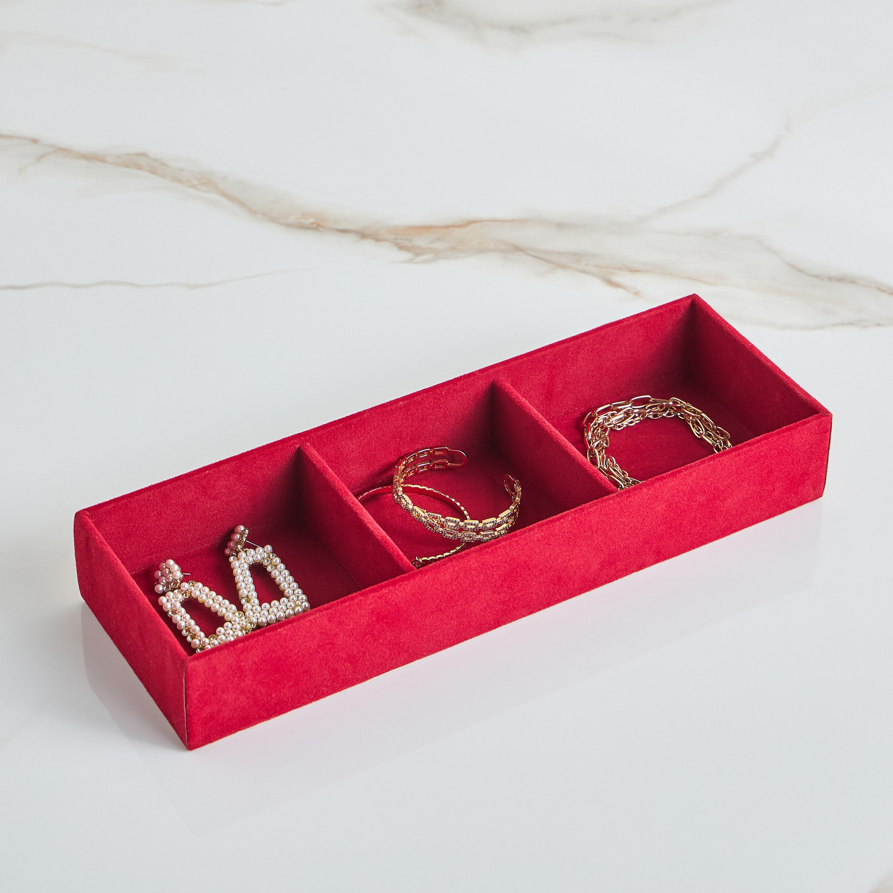 صينية مجوهرات 3 أقسام - فلوسكي-household-storage-jewelleryorganizing-jewellerytrays-image-1