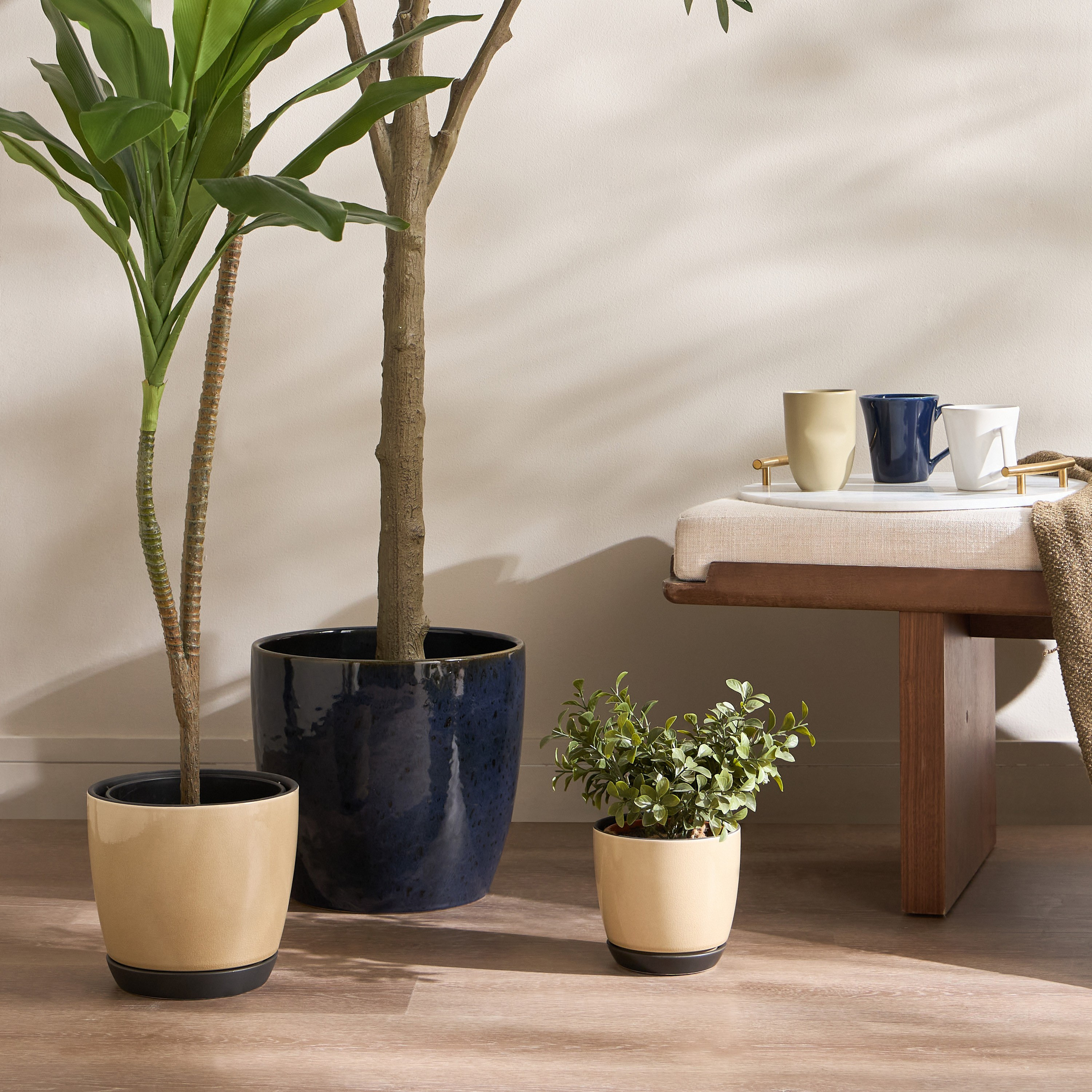 إناء نباتات سيراميك - جليز إيرل - 32 سم-household-gardenandoutdoor-potsandplanters-planters-image-4