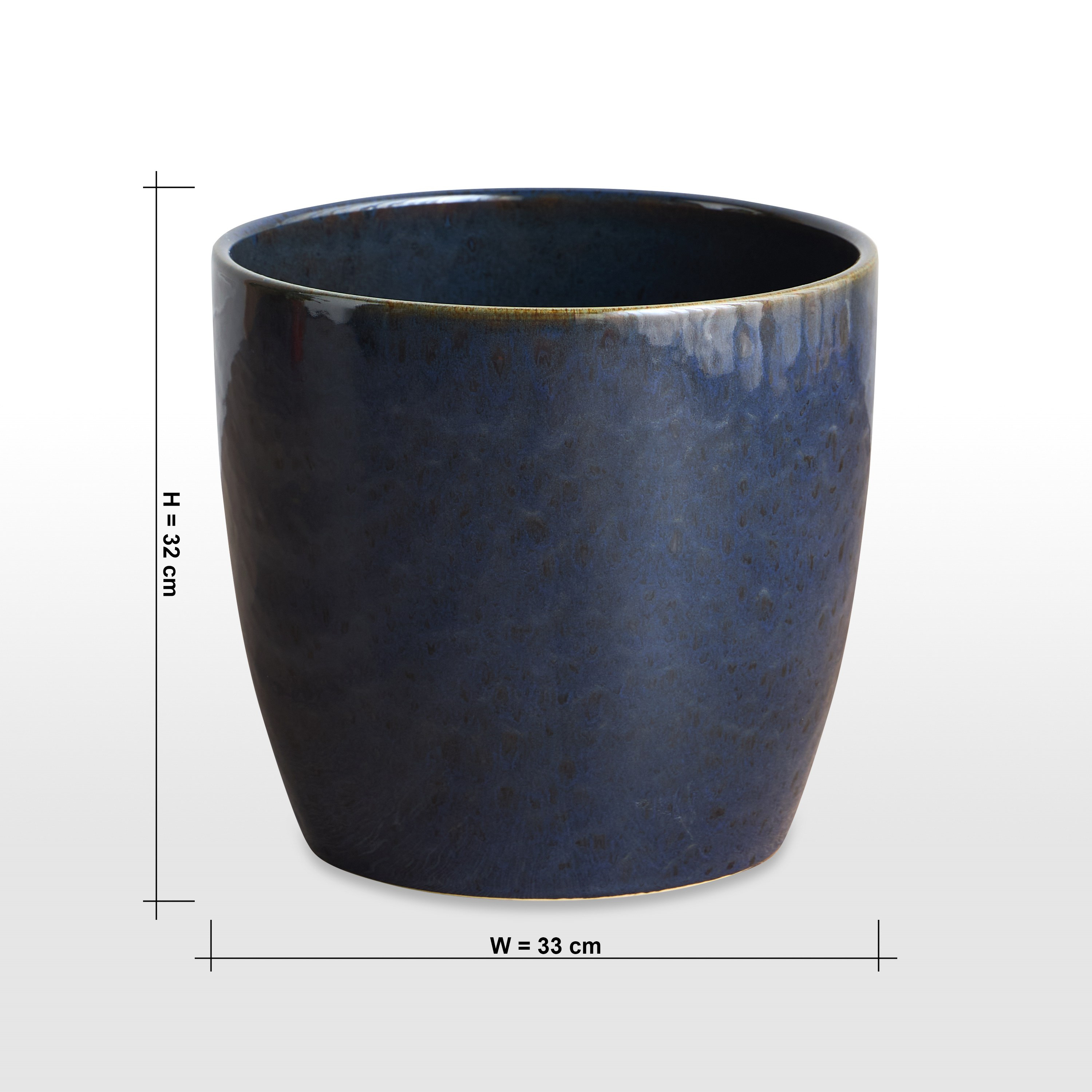 إناء نباتات سيراميك - جليز إيرل - 32 سم-household-gardenandoutdoor-potsandplanters-planters-image-5