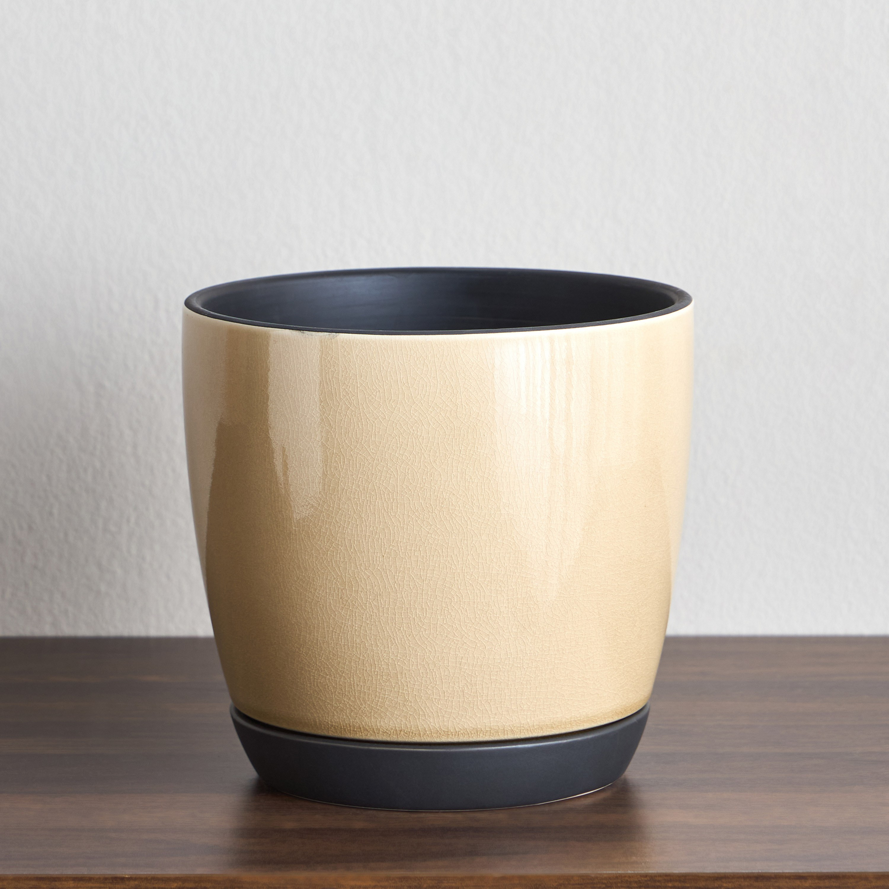 Glaze Ceramic Planter - 19 cm-household-gardenandoutdoor-potsandplanters-planters-image-2