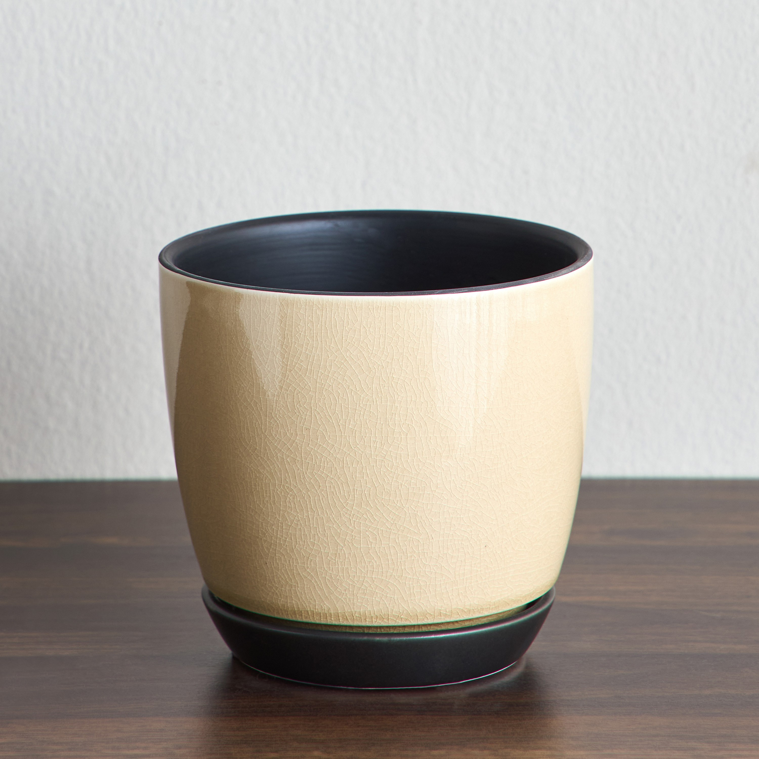 Glaze Ceramic Planter - 14 cm-household-gardenandoutdoor-potsandplanters-planters-image-2