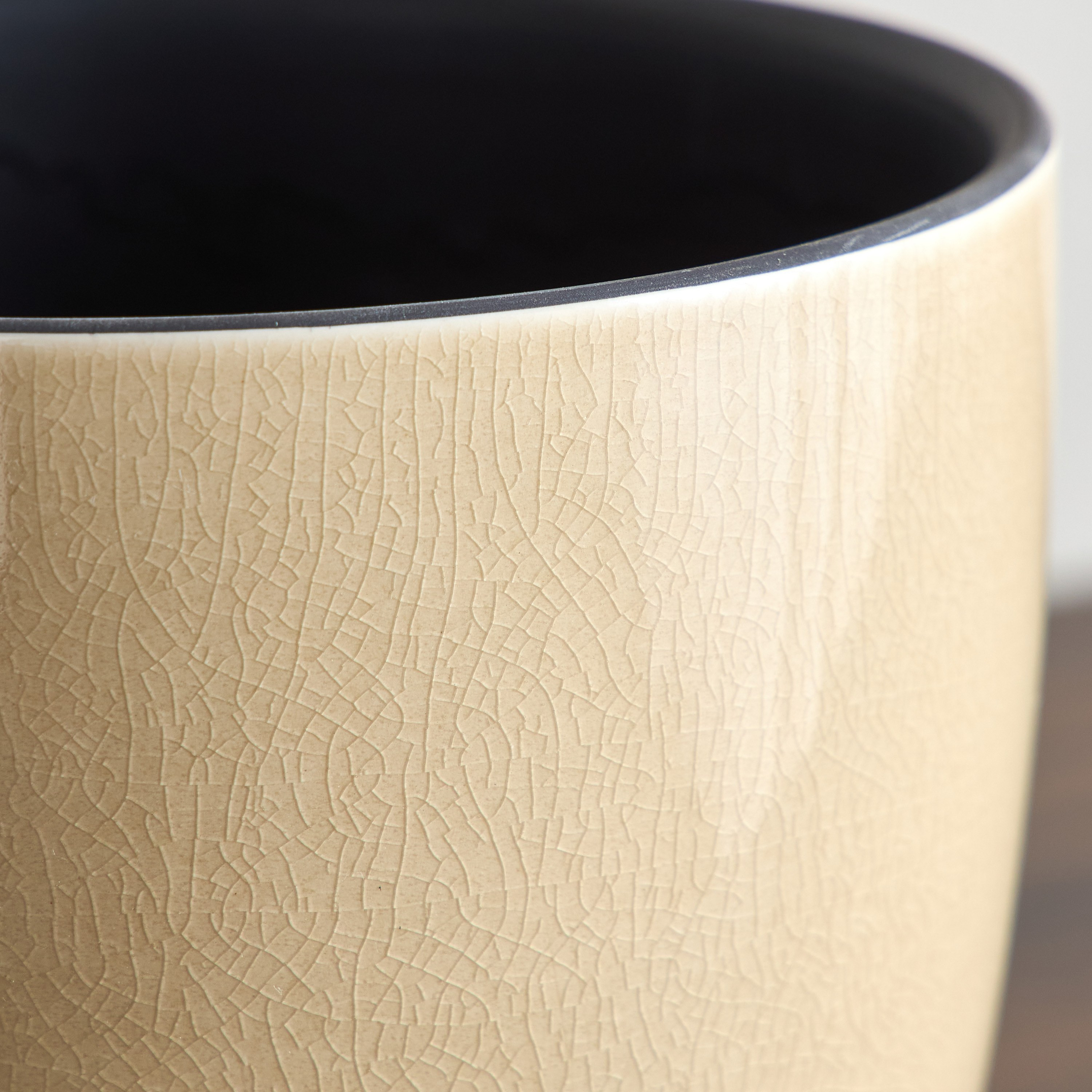 Glaze Ceramic Planter - 14 cm-household-gardenandoutdoor-potsandplanters-planters-image-3