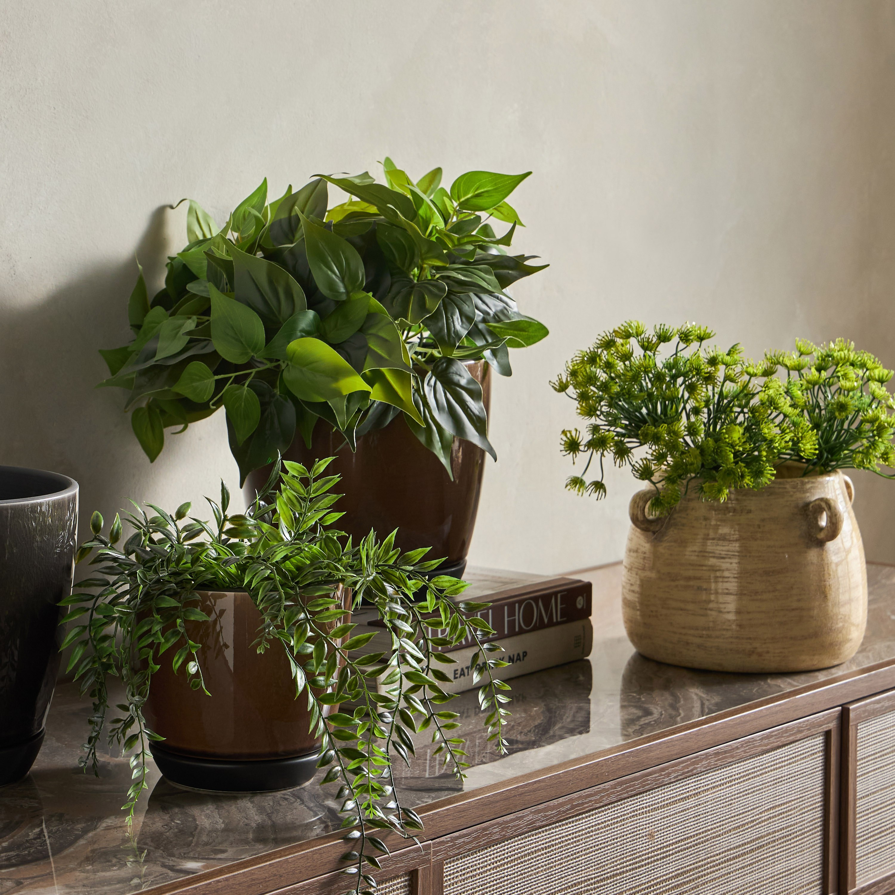 Glaze Ceramic Planter - 14 cm-household-gardenandoutdoor-potsandplanters-planters-image-4