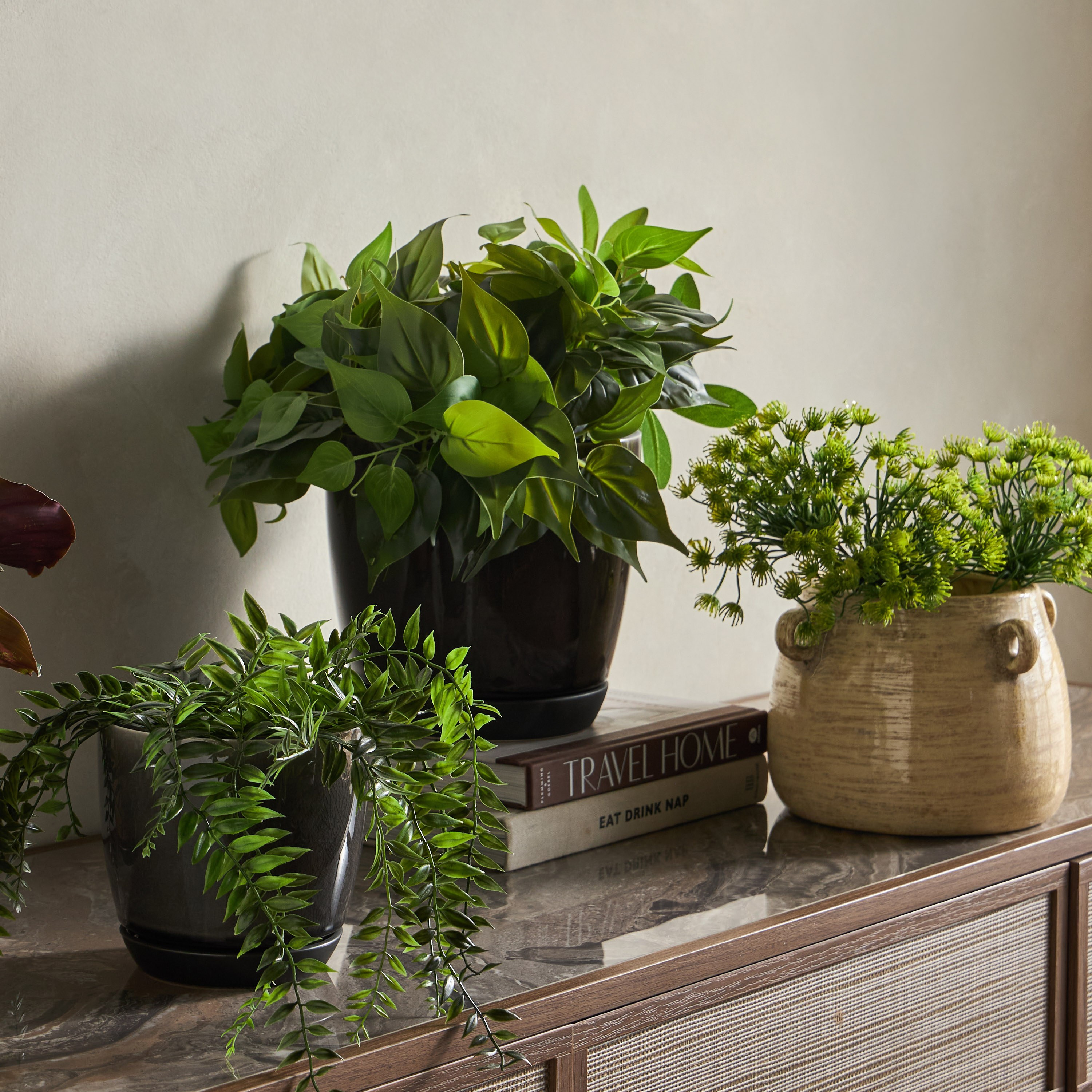 Glaze Vinci Ceramic Planter - 16 cm-household-gardenandoutdoor-potsandplanters-planters-image-4