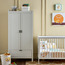 Star 2-Door Wardrobe with Drawer-babyandkids-roomfurniture-wardrobes-image-7