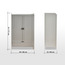 Star 2-Door Wardrobe with Drawer-babyandkids-roomfurniture-wardrobes-image-8