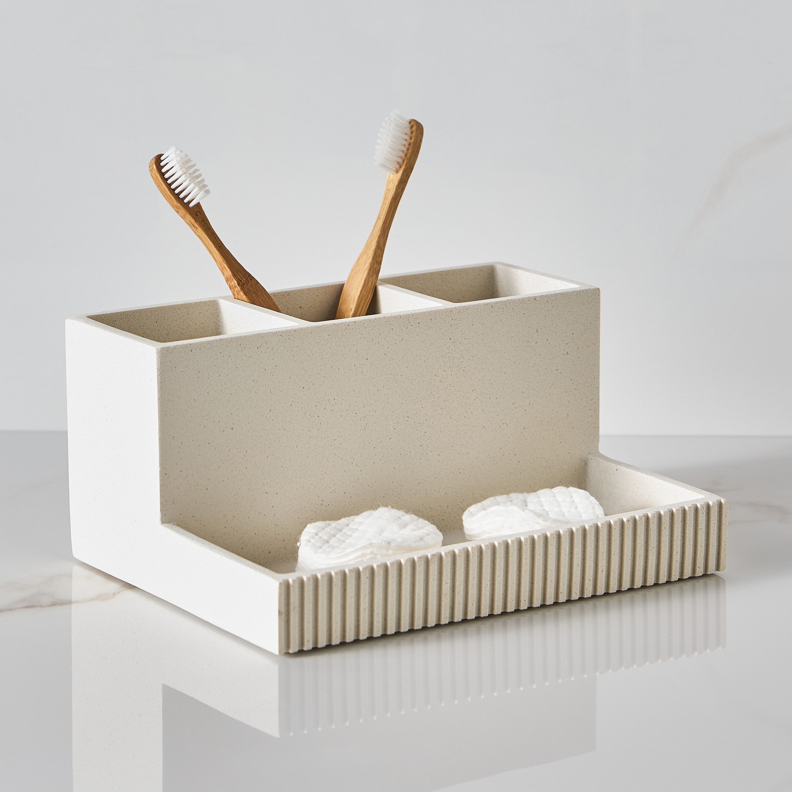 Linea Vanity Organiser-household-bathandlaundry-bathaccessories-toothbrushholdersandtumblers-image-1