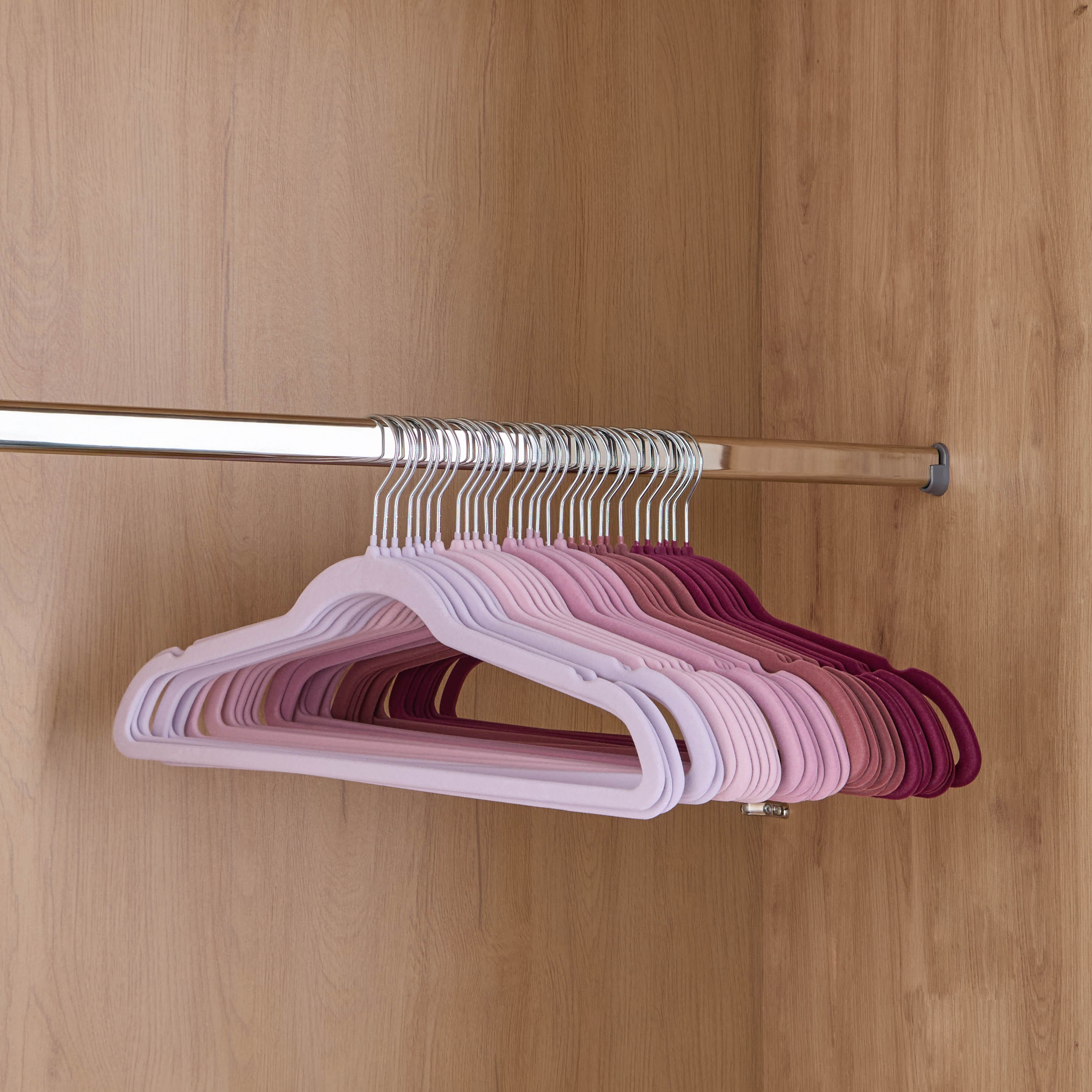 Jacinta Flock 30-Piece Clothes Hanger Set-household-storage-closetstorage-hangers-image-1