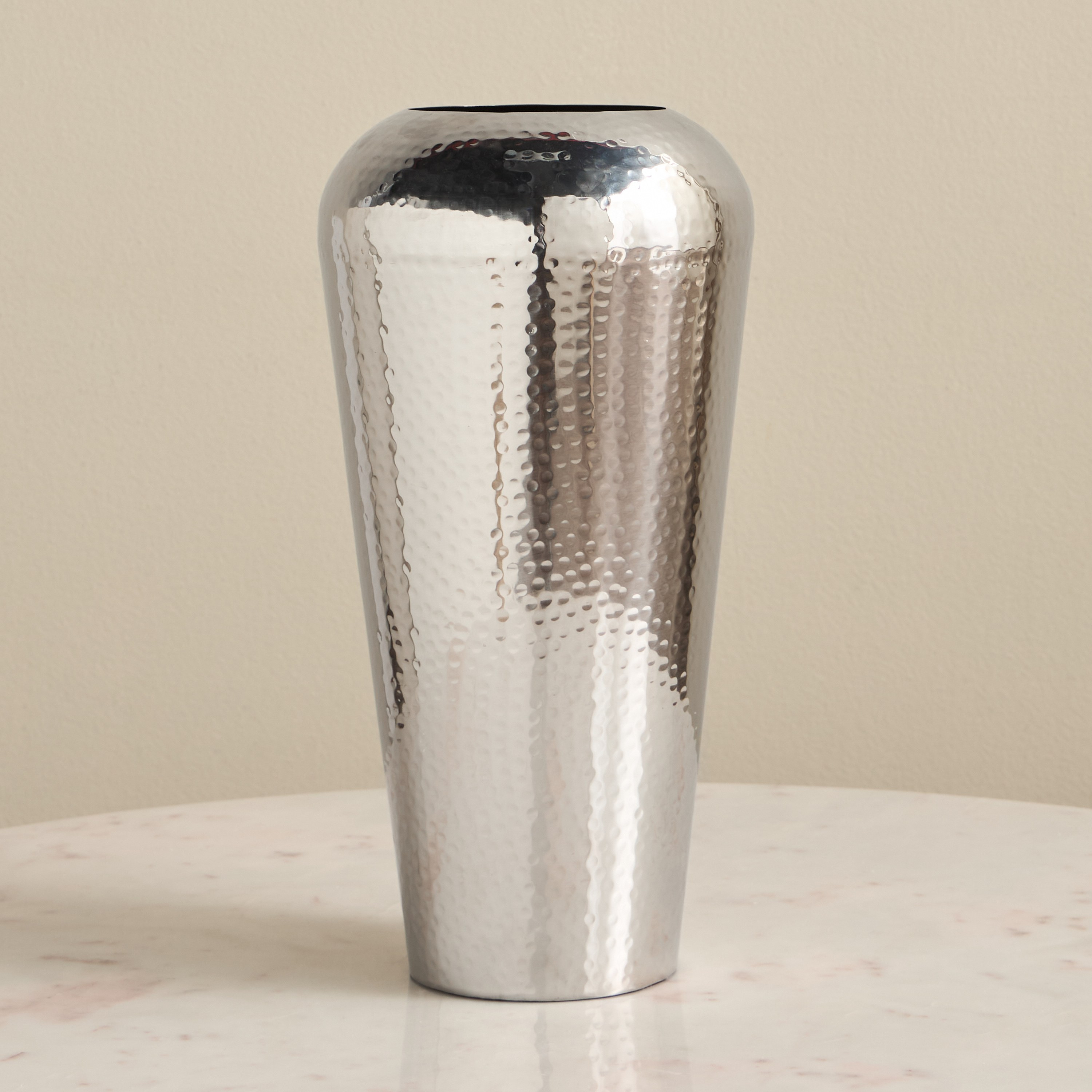Nouf Fonterra Metal Vase - 40 cm-household-decor-vasesandbowls-image-2
