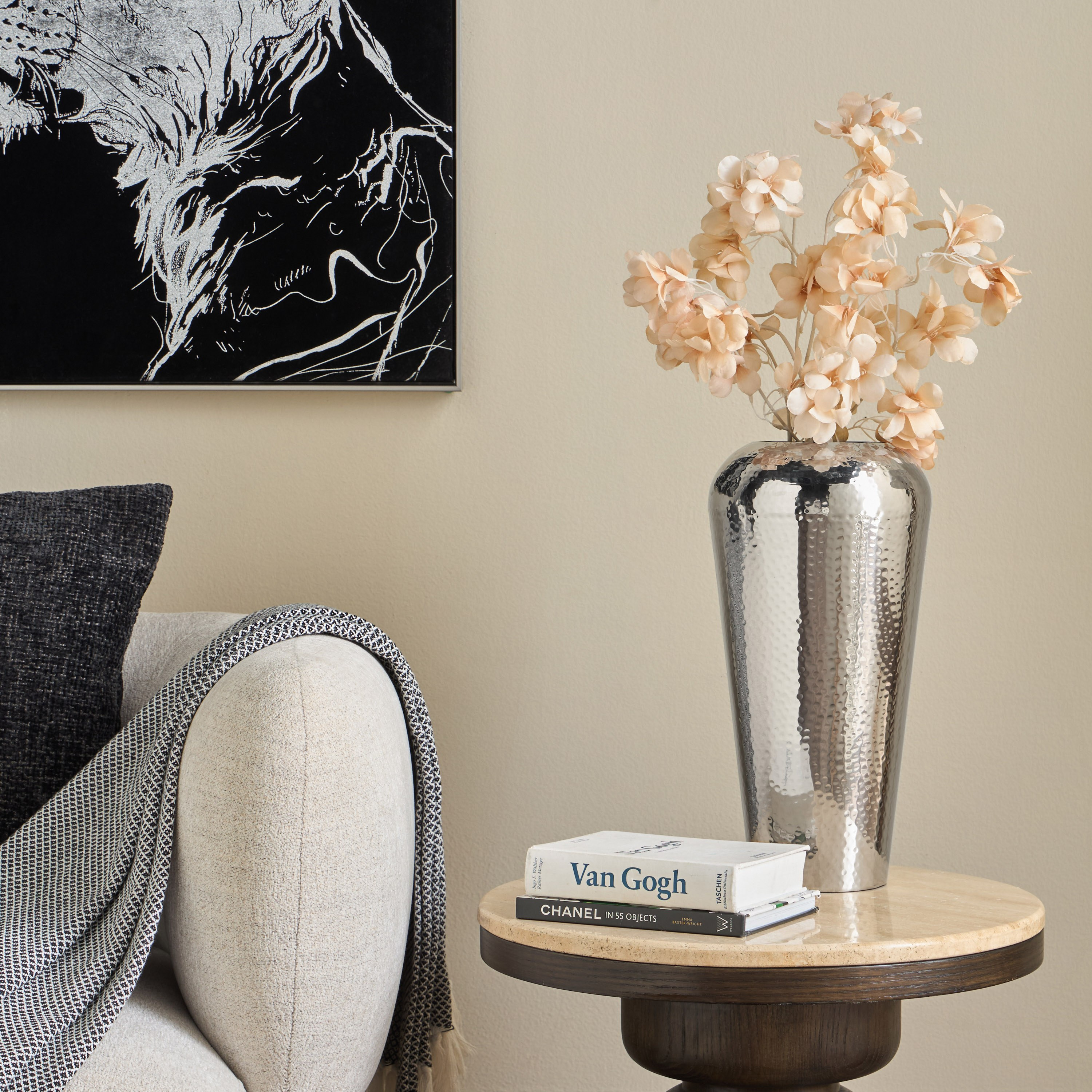 Nouf Fonterra Metal Vase - 40 cm-household-decor-vasesandbowls-image-4