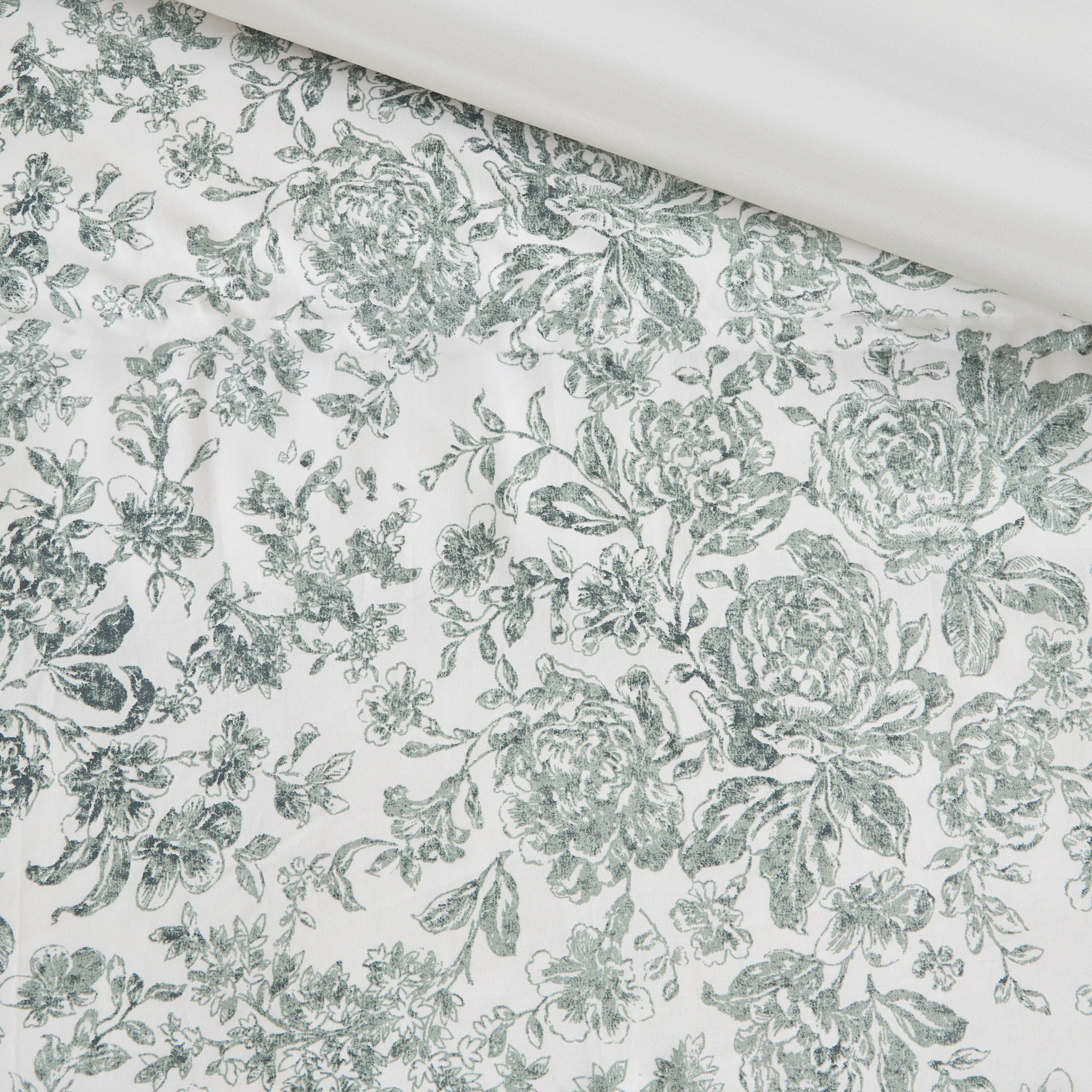Sophia Toile Cotton 200 Thread Count 6-Piece King Duvet Cover Set - 230x220 cm-household-bedding-duvetandcovers-duvetcovers-image-4