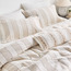Elena Cotton Striped 7-Piece Super King Comforter and Sheet Set - 240x260 cm-household-bedding-comfortersandbedspreads-bedinabag-image-7