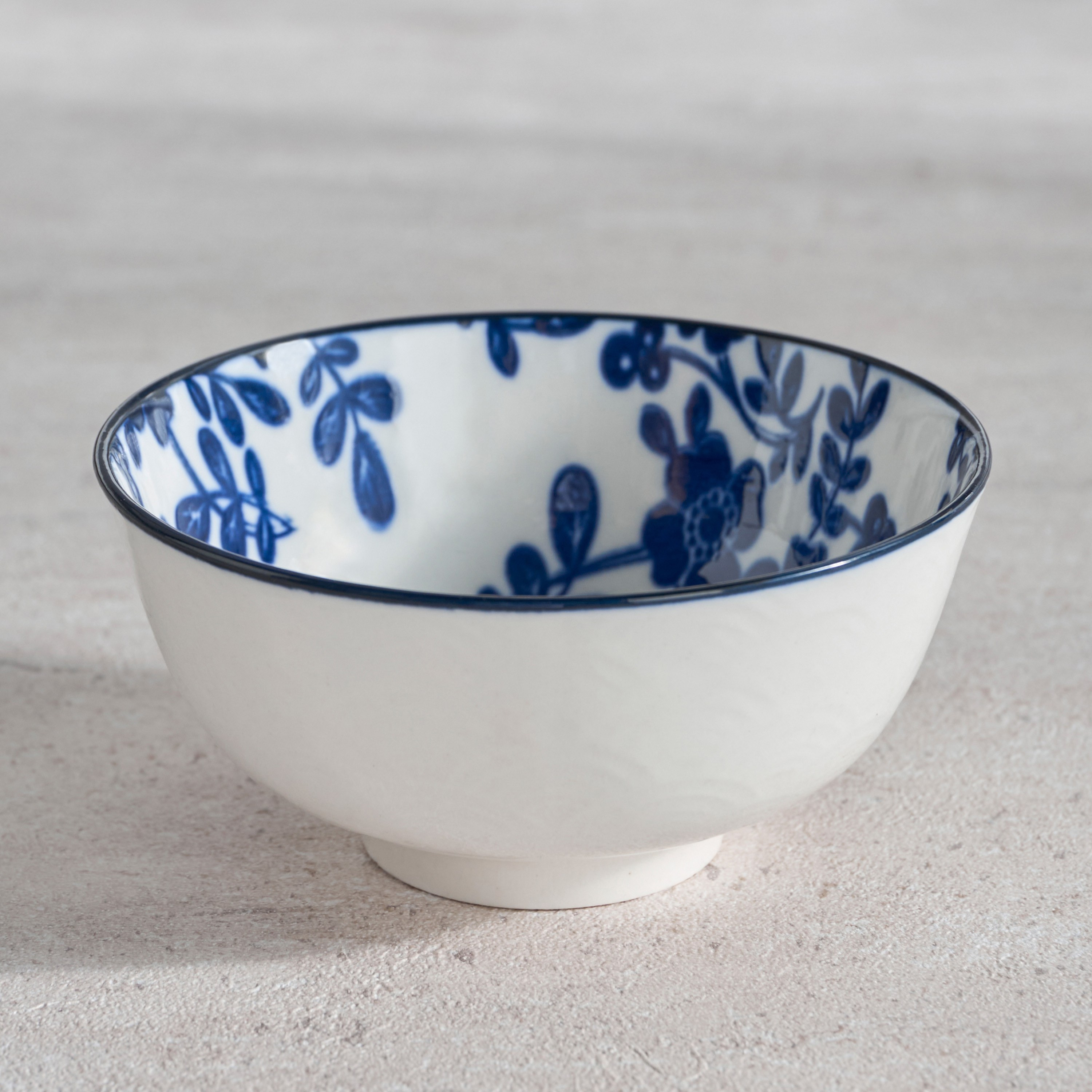 Floret Koya Porcelain Serving Bowl - 11 cm-household-dining-dinnerware-bowls-image-1