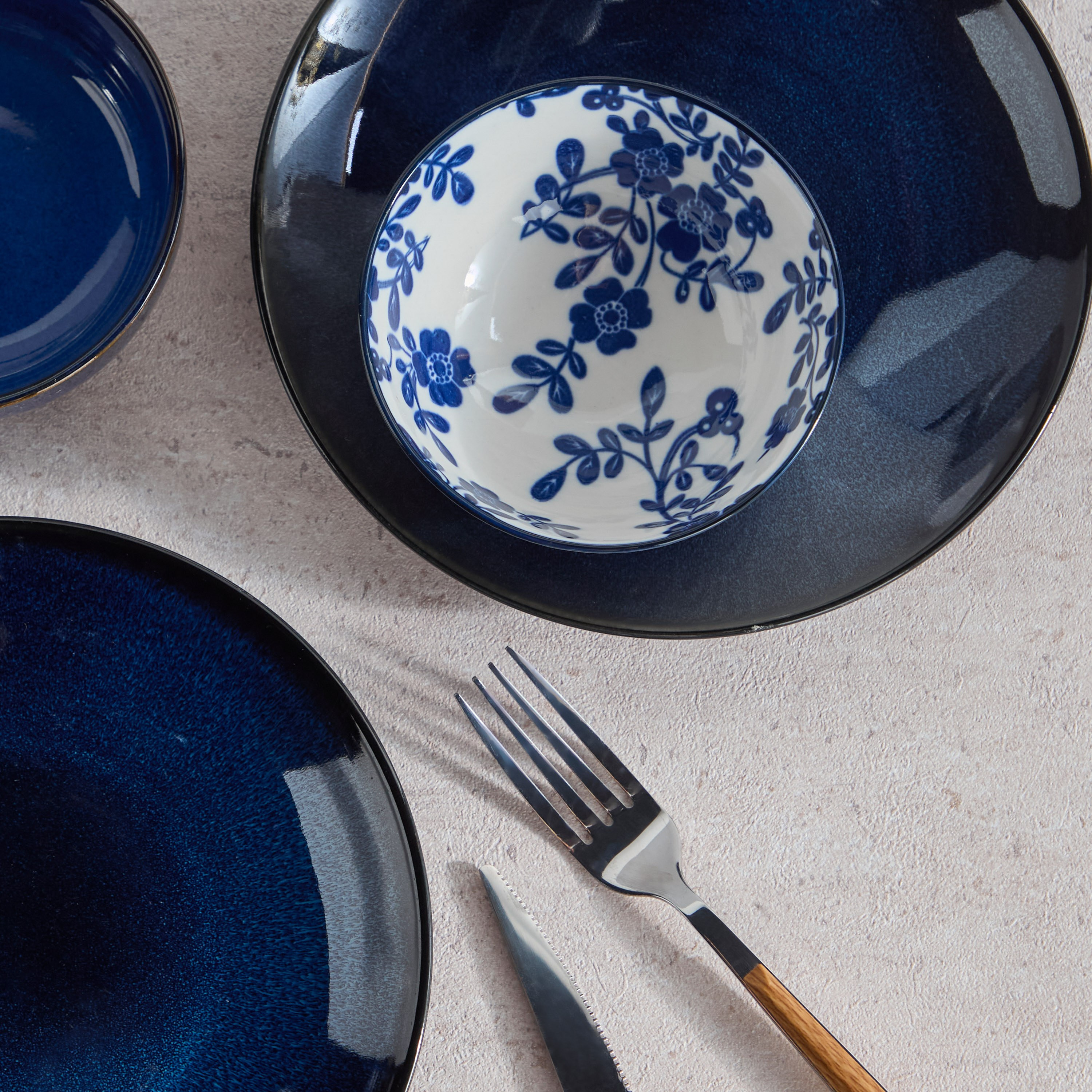 Floret Koya Porcelain Serving Bowl - 11 cm-household-dining-dinnerware-bowls-image-3