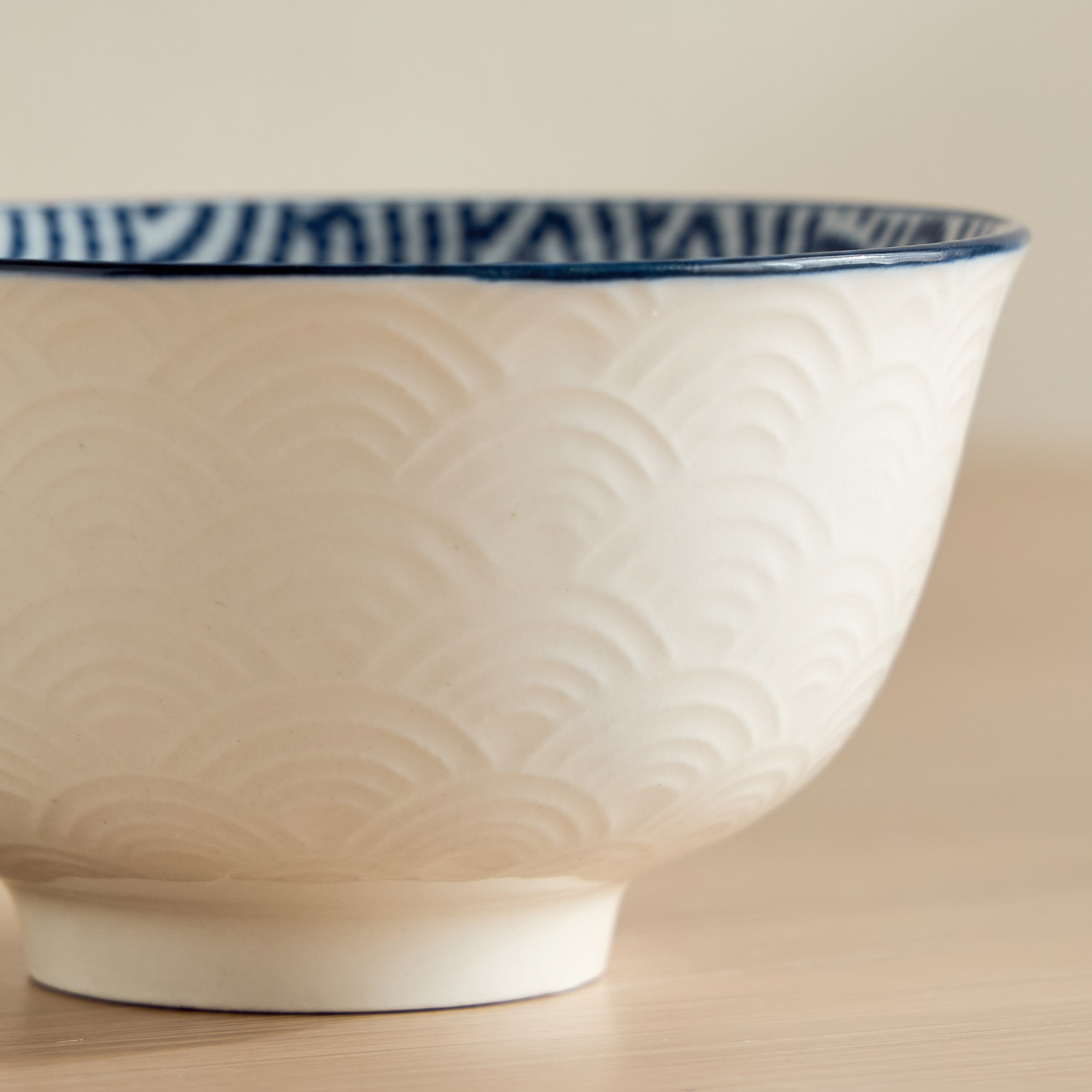 Oriental Koya Porcelain Serving Bowl - 13 cm-household-dining-dinnerware-bowls-image-3
