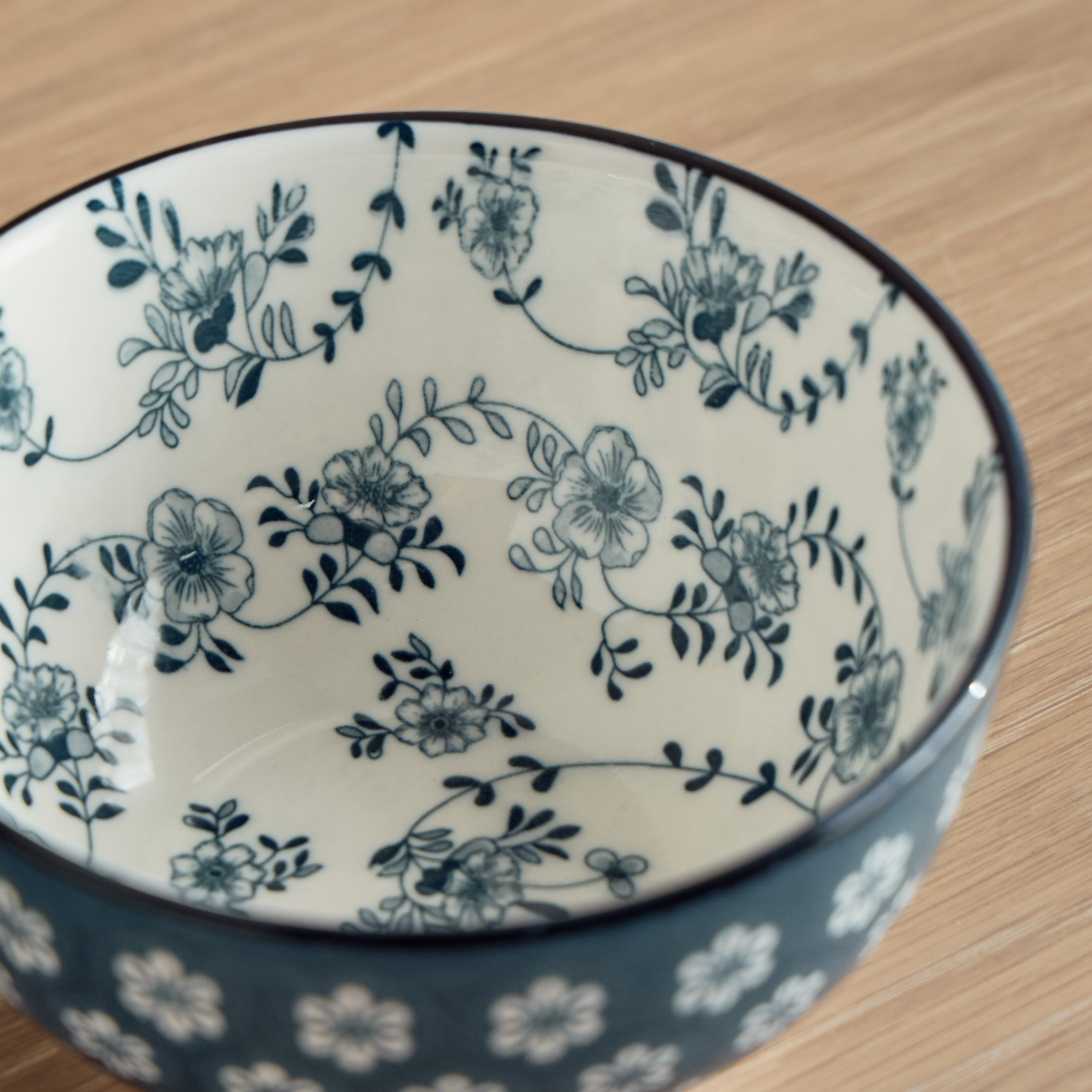 Bloom Koya Porcelain Serving Bowl - 13 cm-household-dining-dinnerware-bowls-image-2