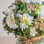 Mixed Chrysanthemum in Glass Pot - 27 cm-household-gardenandoutdoor-artificialflowersandplants-flowers-image-2