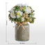Mixed Chrysanthemum in Glass Pot - 27 cm-household-gardenandoutdoor-artificialflowersandplants-flowers-image-4