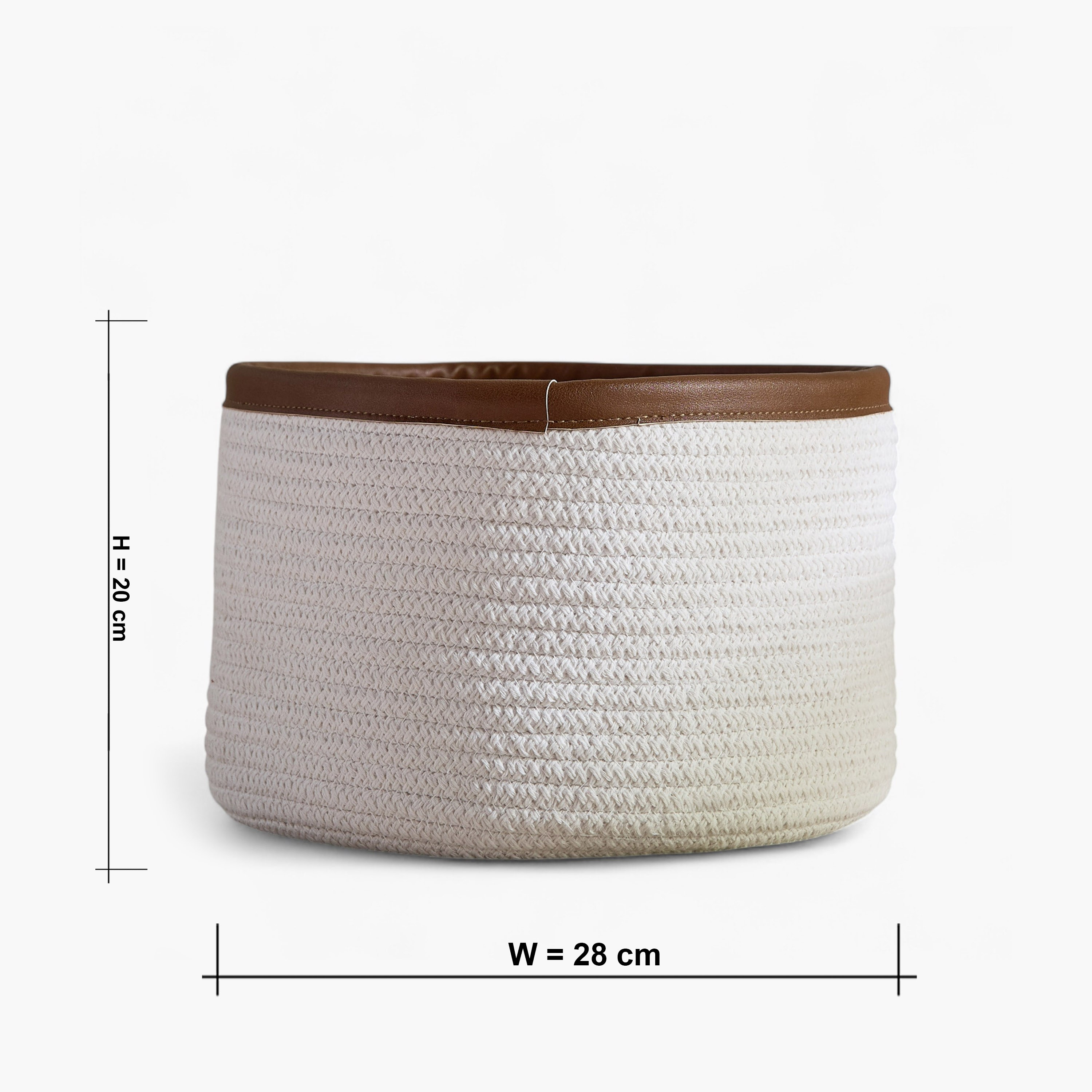Mia Cotton Rope Planter - 20 cm-household-gardenandoutdoor-potsandplanters-planters-image-5