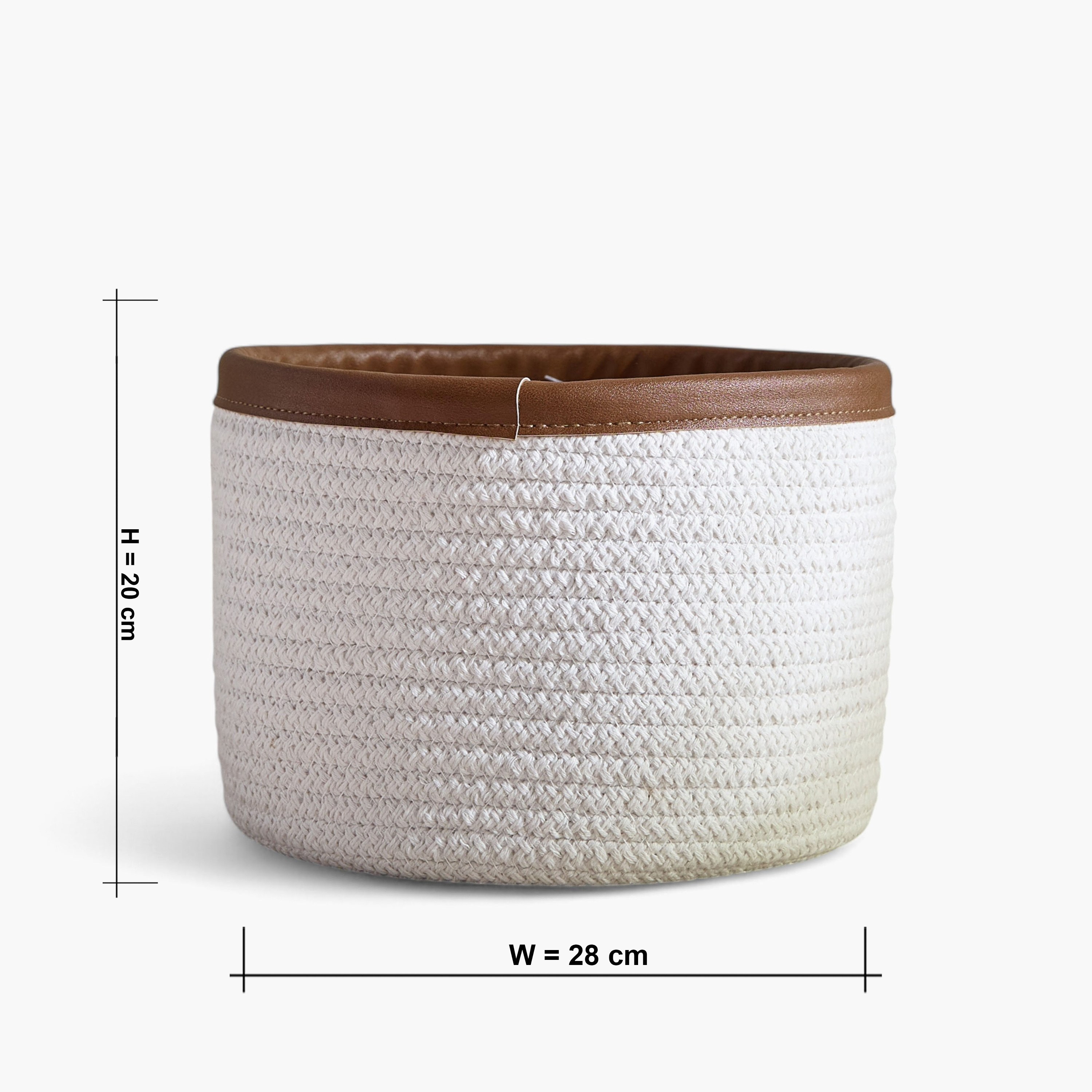 Mia Cotton Rope Planter - 20 cm-household-gardenandoutdoor-potsandplanters-planters-image-5