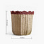 Scallope Rope Planter - 31 cm-household-gardenandoutdoor-potsandplanters-planters-image-5