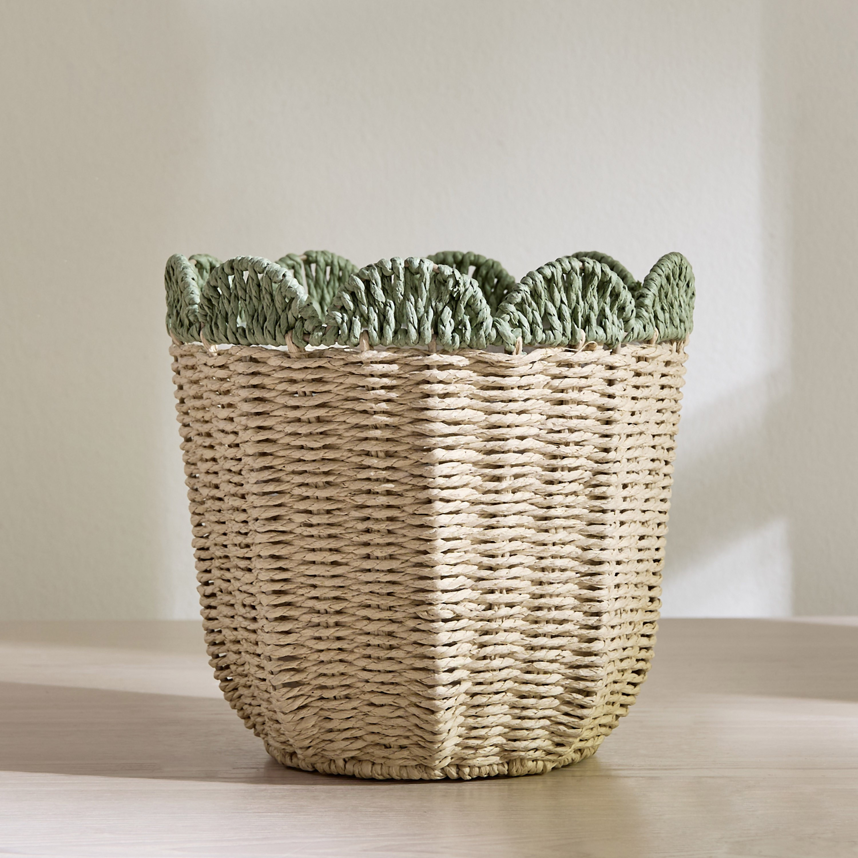 Scalloped Rope Planter - 31 cm-household-gardenandoutdoor-potsandplanters-planters-image-2
