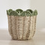 Scallope Rope Planter - 31 cm-household-gardenandoutdoor-potsandplanters-planters-image-7