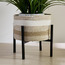 Migo Jute Planter with Stand - 33 cm-household-gardenandoutdoor-potsandplanters-planters-image-1