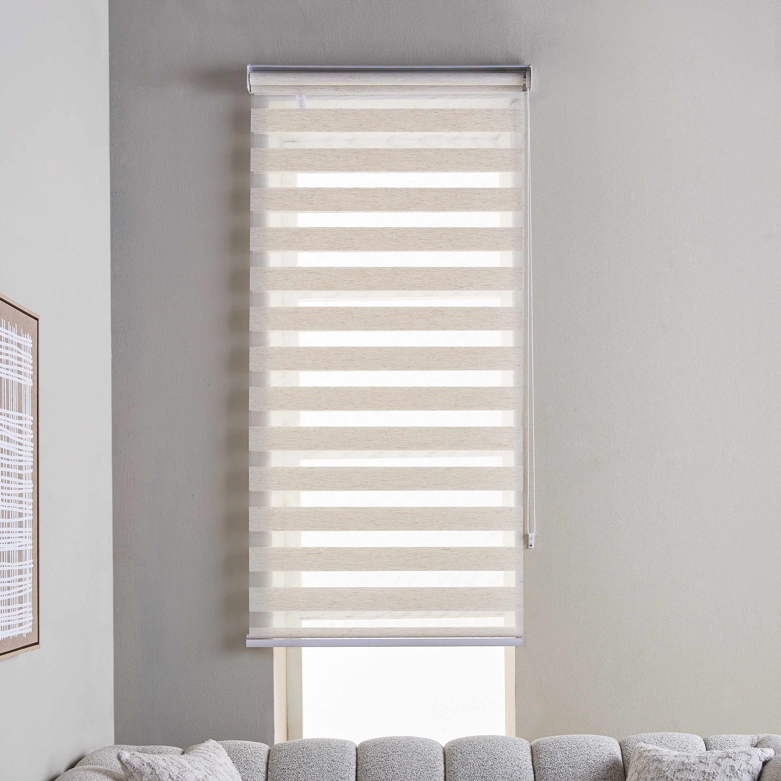 ستارة معتمة دوارة للصباح والمساء - إيلا - 90x240 سم-household-windows-blinds-image-1