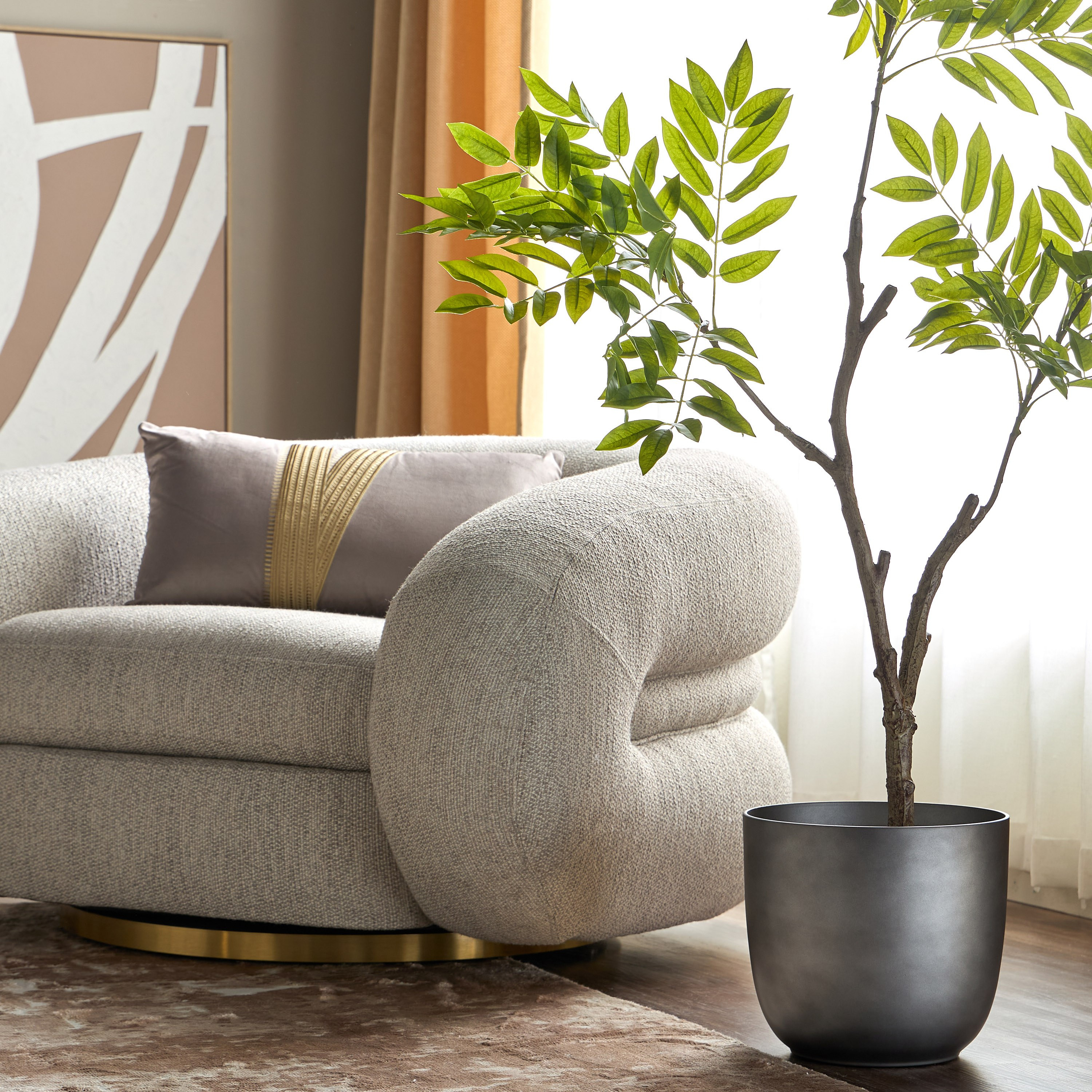 Met Glow Planter - 25 cm-household-gardenandoutdoor-potsandplanters-planters-image-4