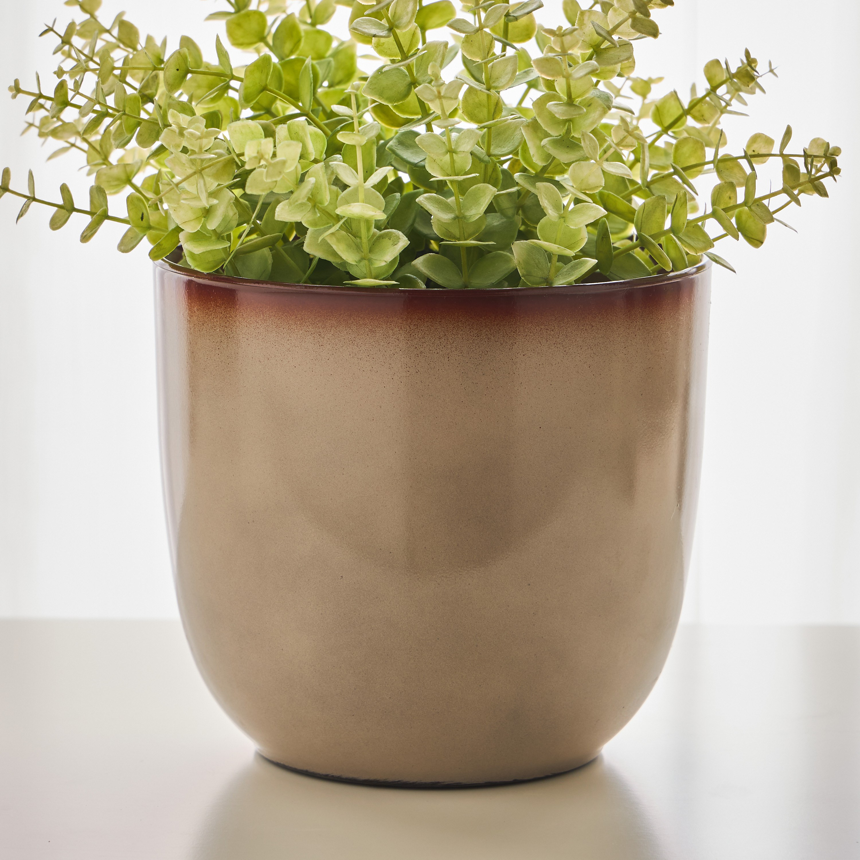 Glint Glaze Planter - 16 cm-household-gardenandoutdoor-potsandplanters-planters-image-1