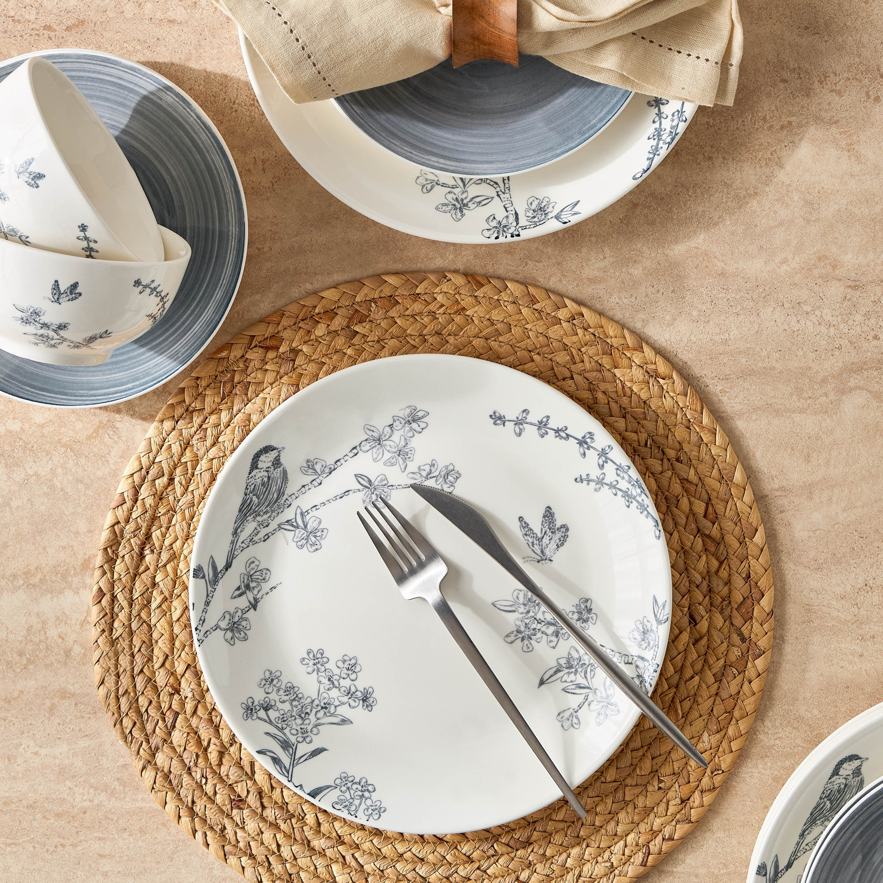 Alora 18-Piece New Bone China Dinner Set - Serves 6-household-dining-dinnerware-dinnersets-image-1