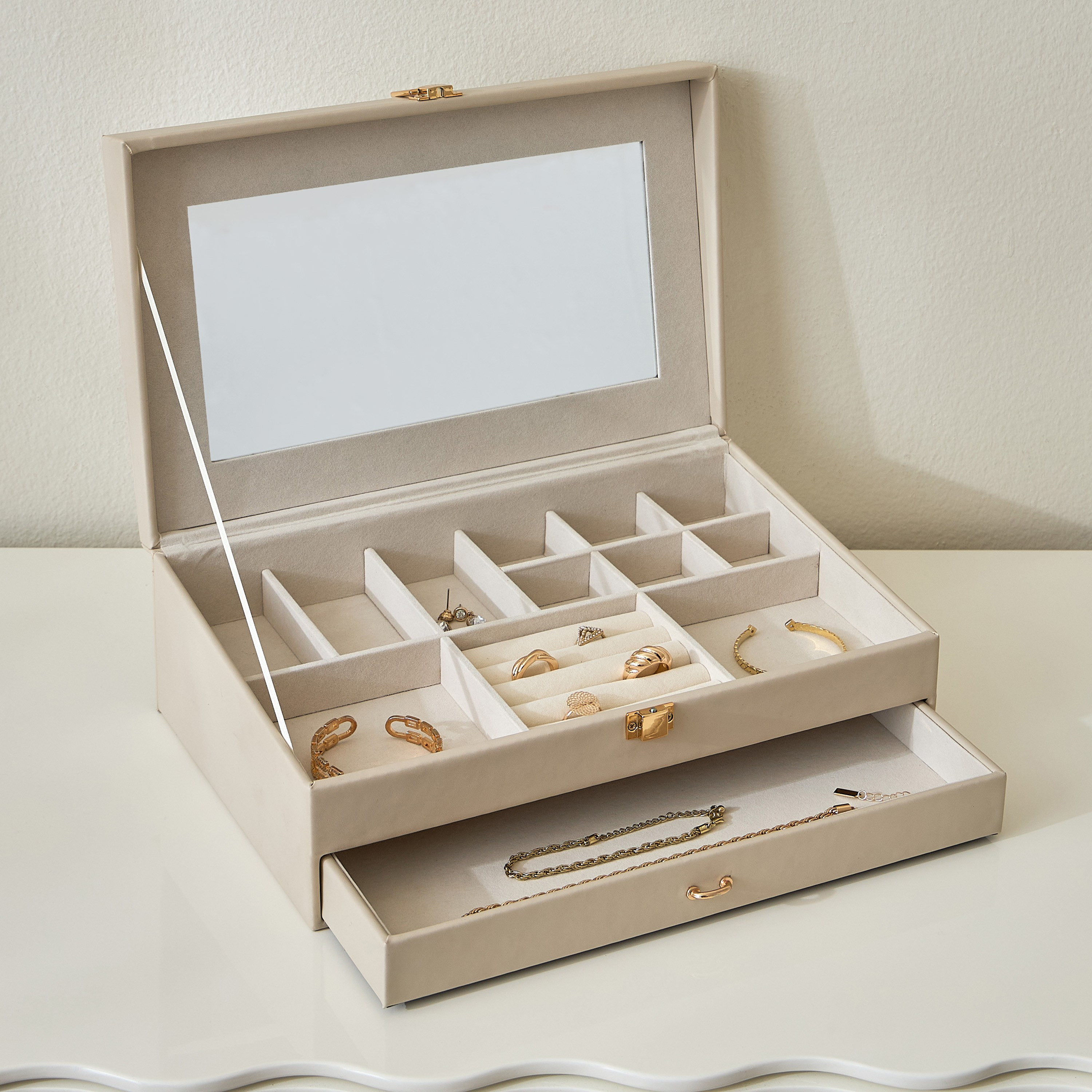 Christopher 2-Compartment Jewellery Organizer-household-storage-jewelleryorganizing-jewelleryboxesandstands-image-2