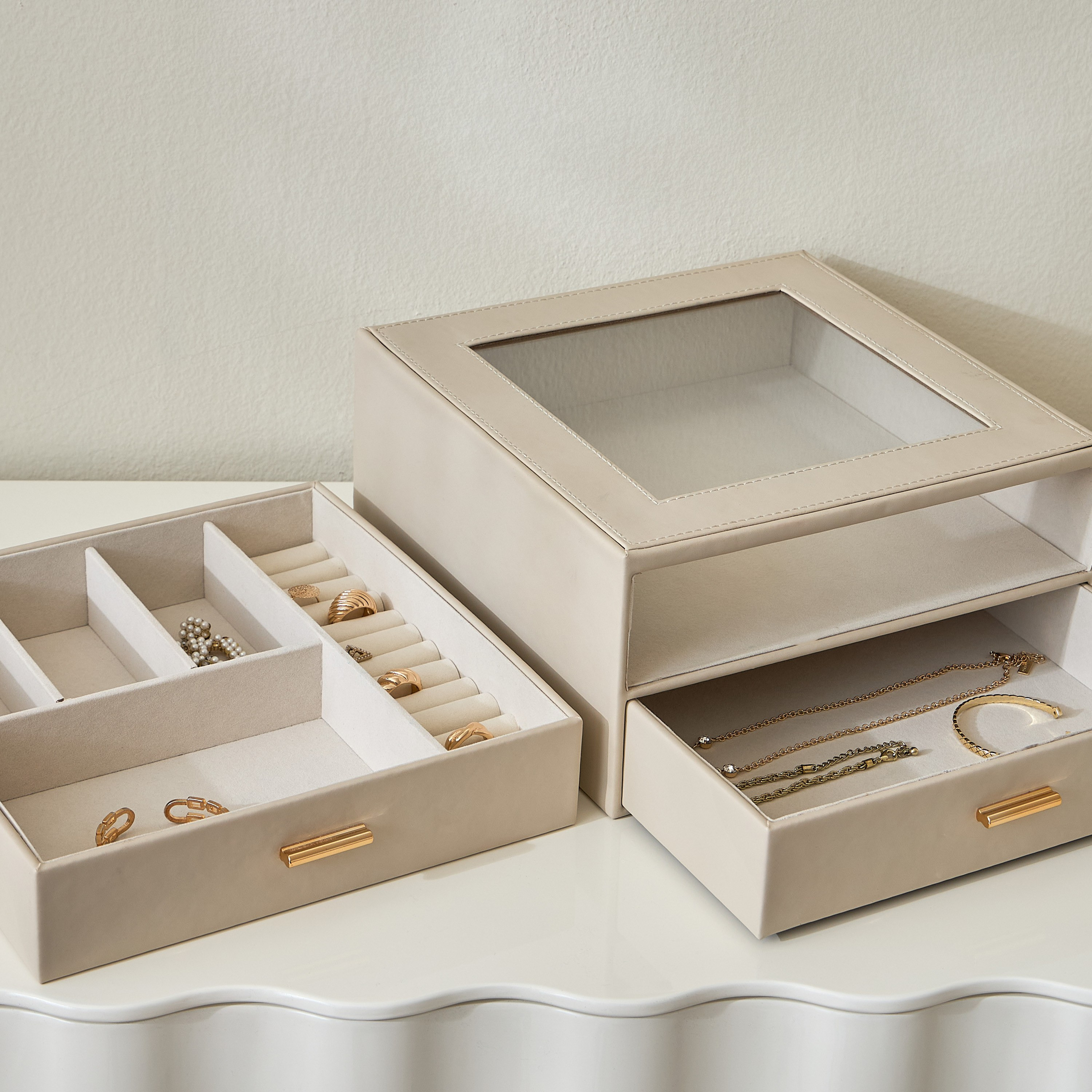 منظم مجوهرات طابقين - كريستوفر-household-storage-jewelleryorganizing-jewelleryboxesandstands-image-2