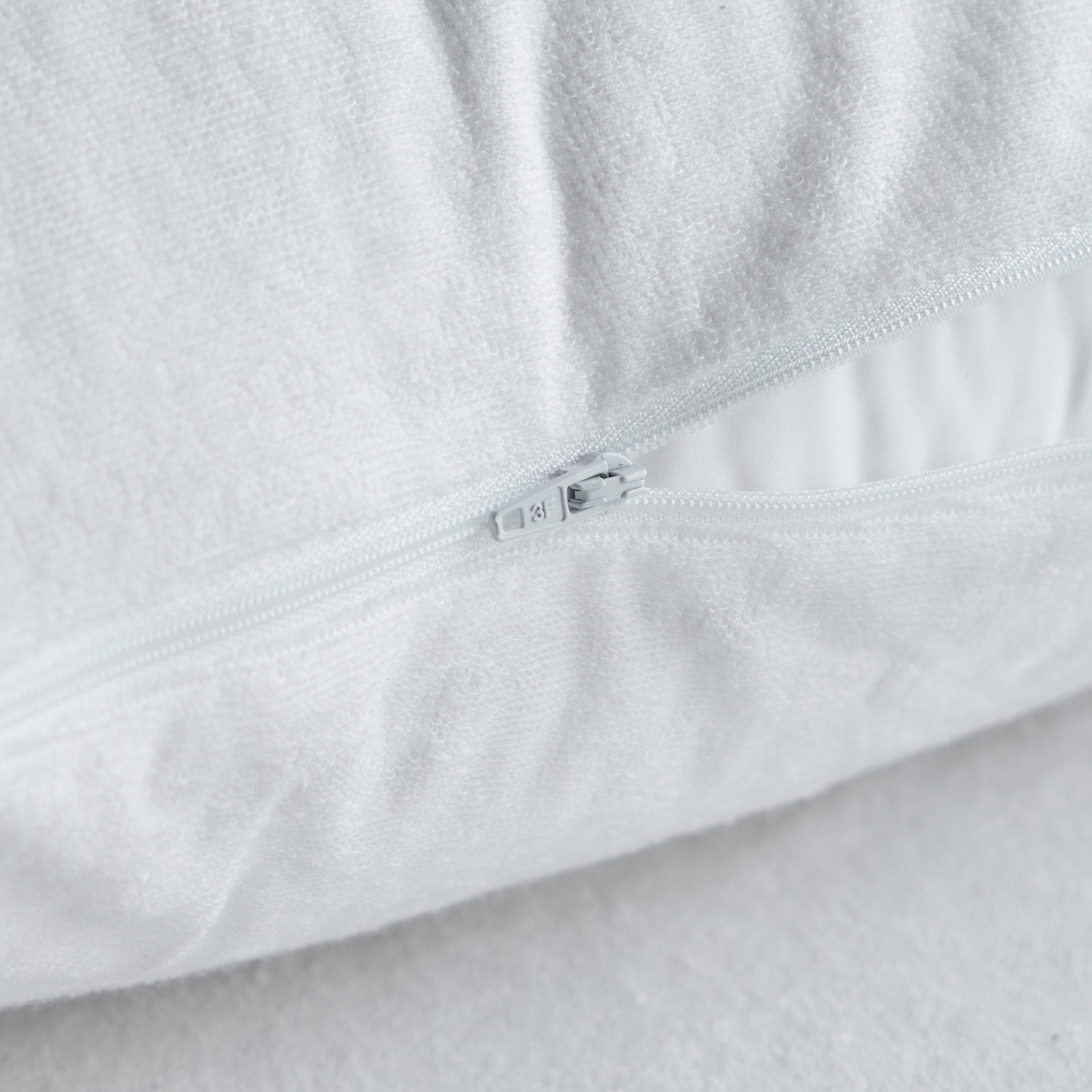 Secure Terry 2-Piece Pillow Protector Set - 50x75 cm-household-bedding-mattresstoppersandprotectors-pillowprotectors-image-3