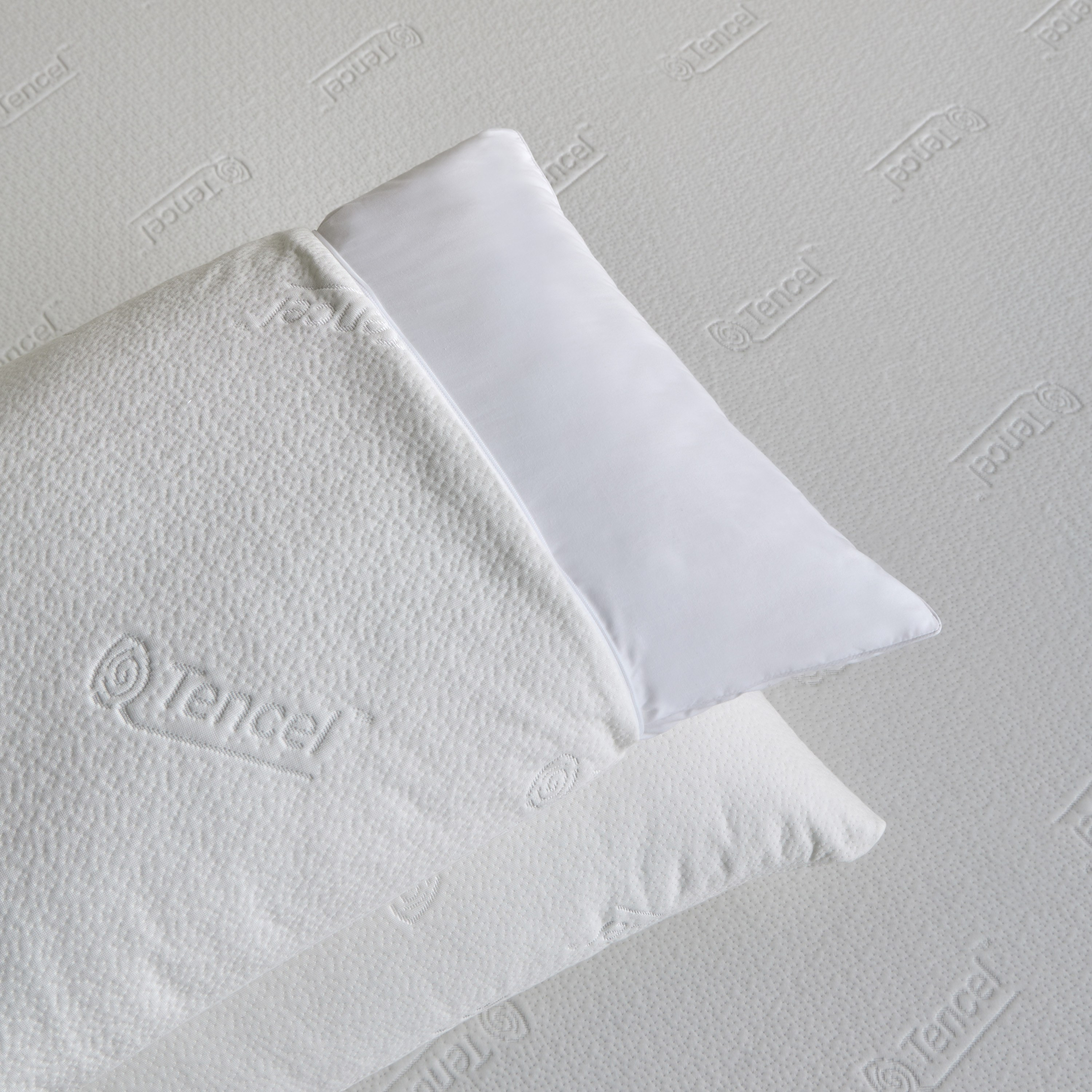 Tencel 2-Piece Pillow Protector Set - 50x75 cm
