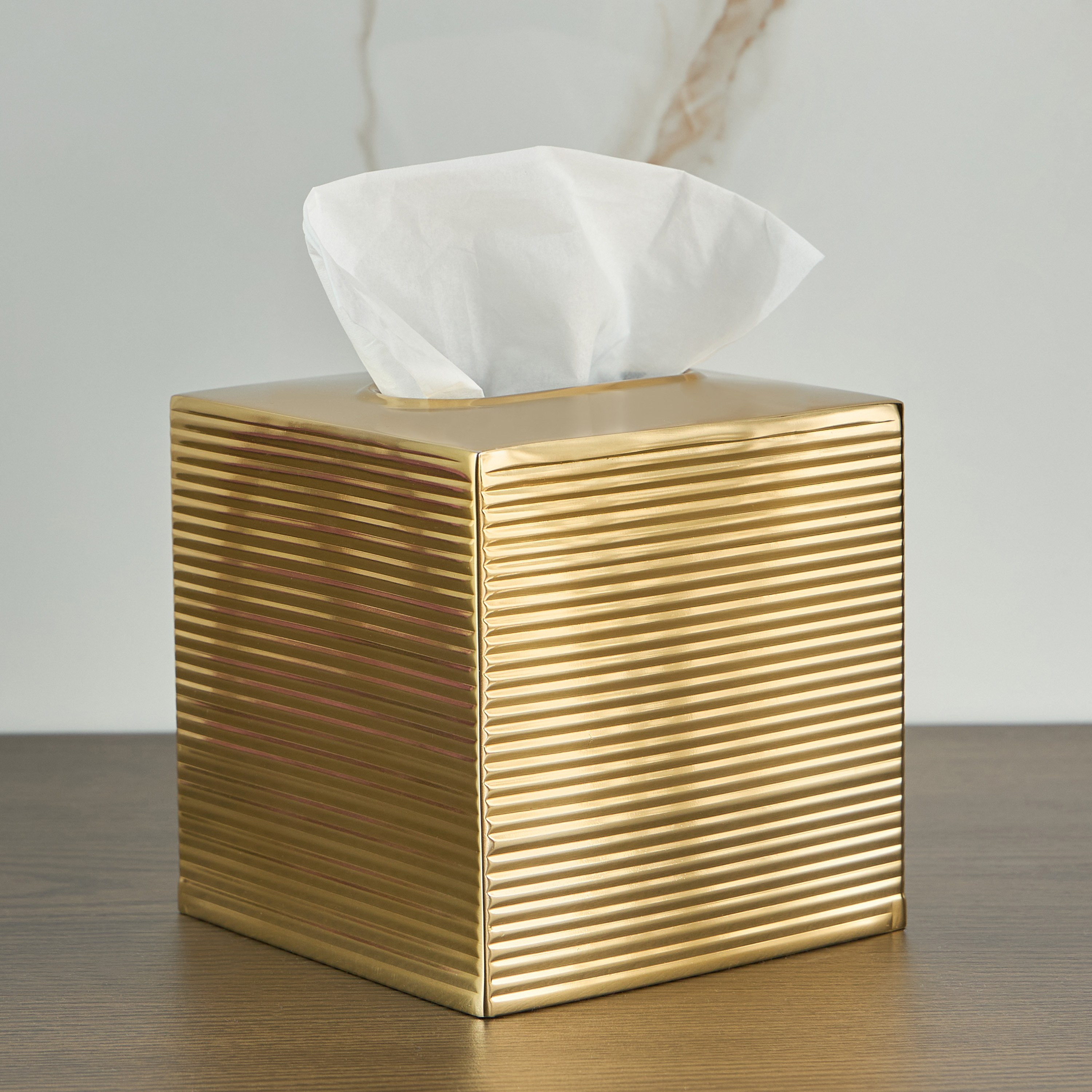 Modern Rib Tissue Box Cover-household-bathandlaundry-bathaccessories-tissueboxesandcottonjars-image-1
