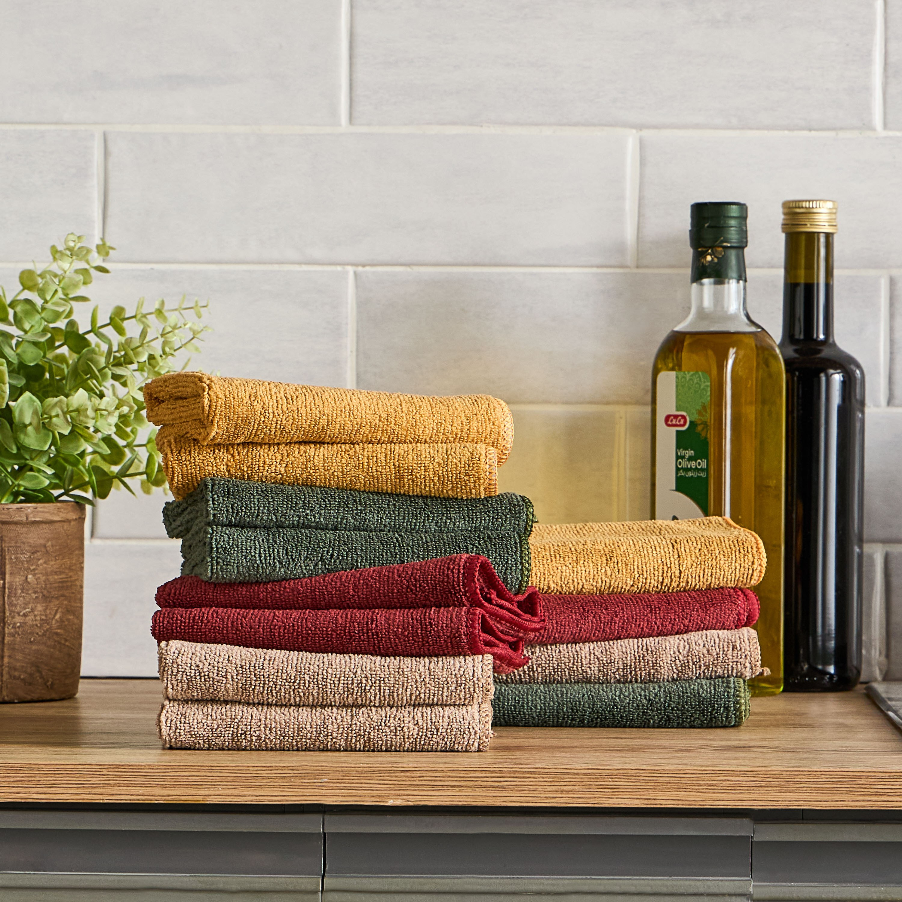 Martha Microfibre Cleaning Cloth - Set of 12-household-bathandlaundry-cleaning-brushesspongesandcloths-image-3