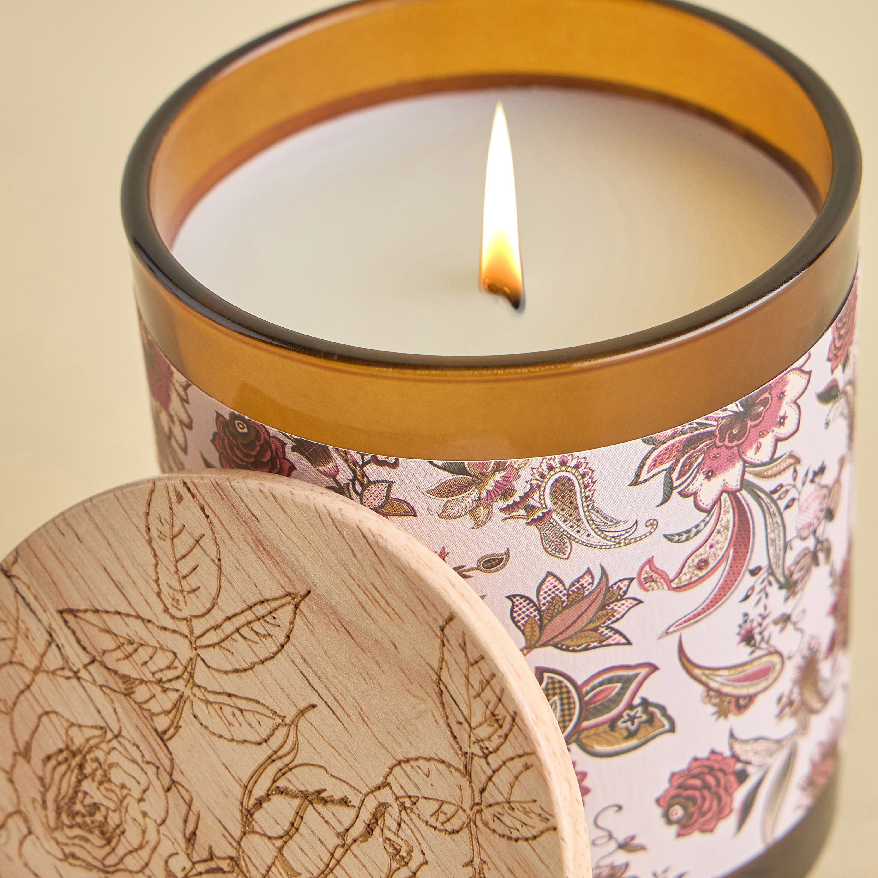 Heritage Tranquil Lotus Scented Jar Candle - 25 h-household-homefragrance-candles-image-3